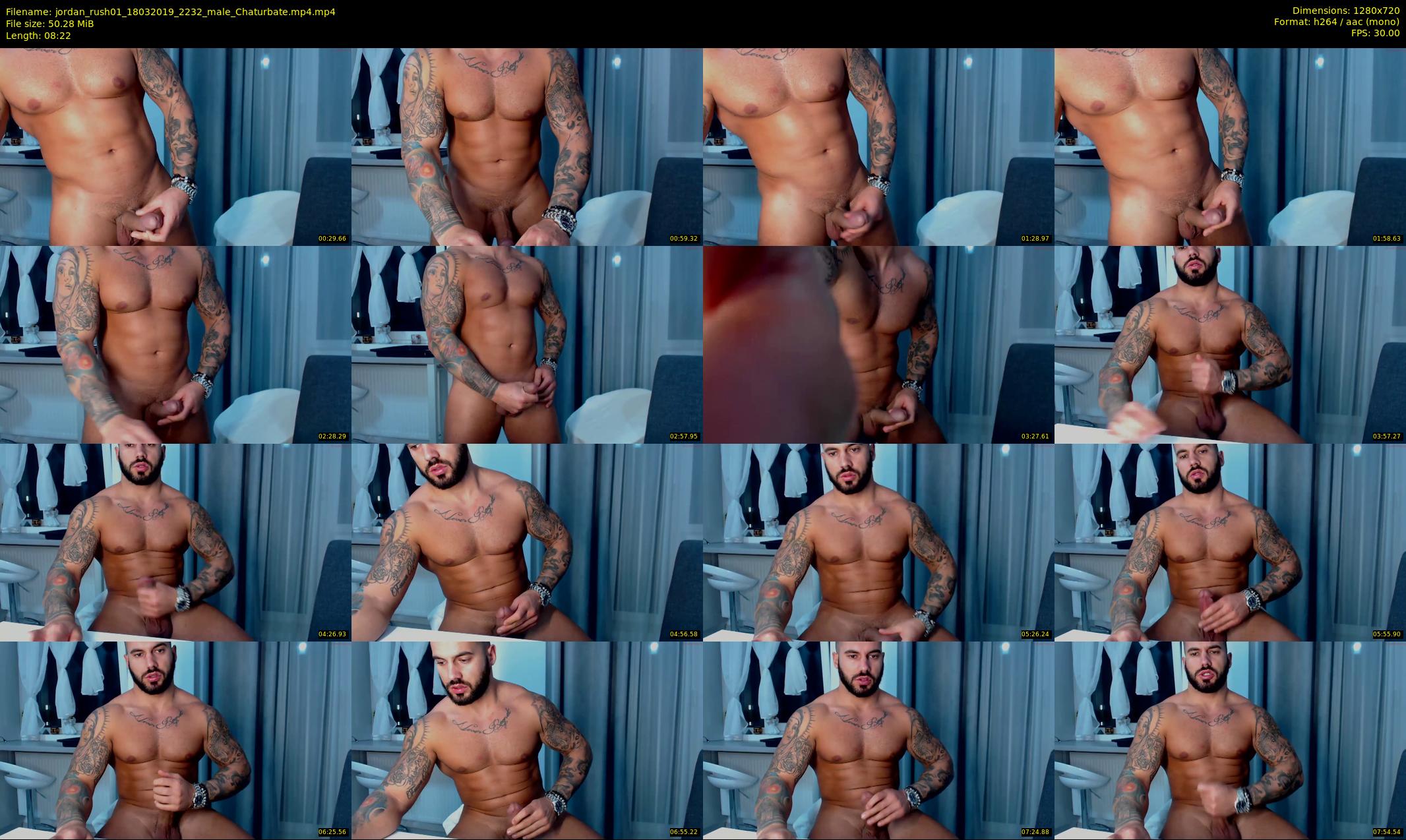 jordan_rush01 — 9 minute Chaturbate male cam show recording, 720p, Mar 18, 2019