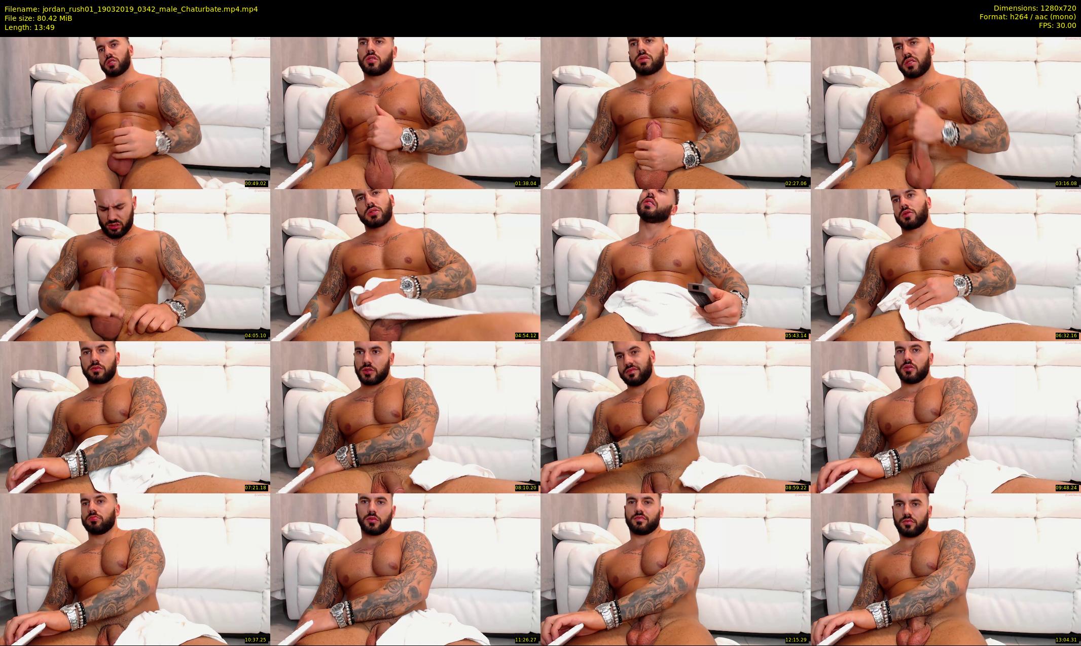 jordan_rush01 — 14 minute Chaturbate male cam show recording, 720p, Mar 19, 2019