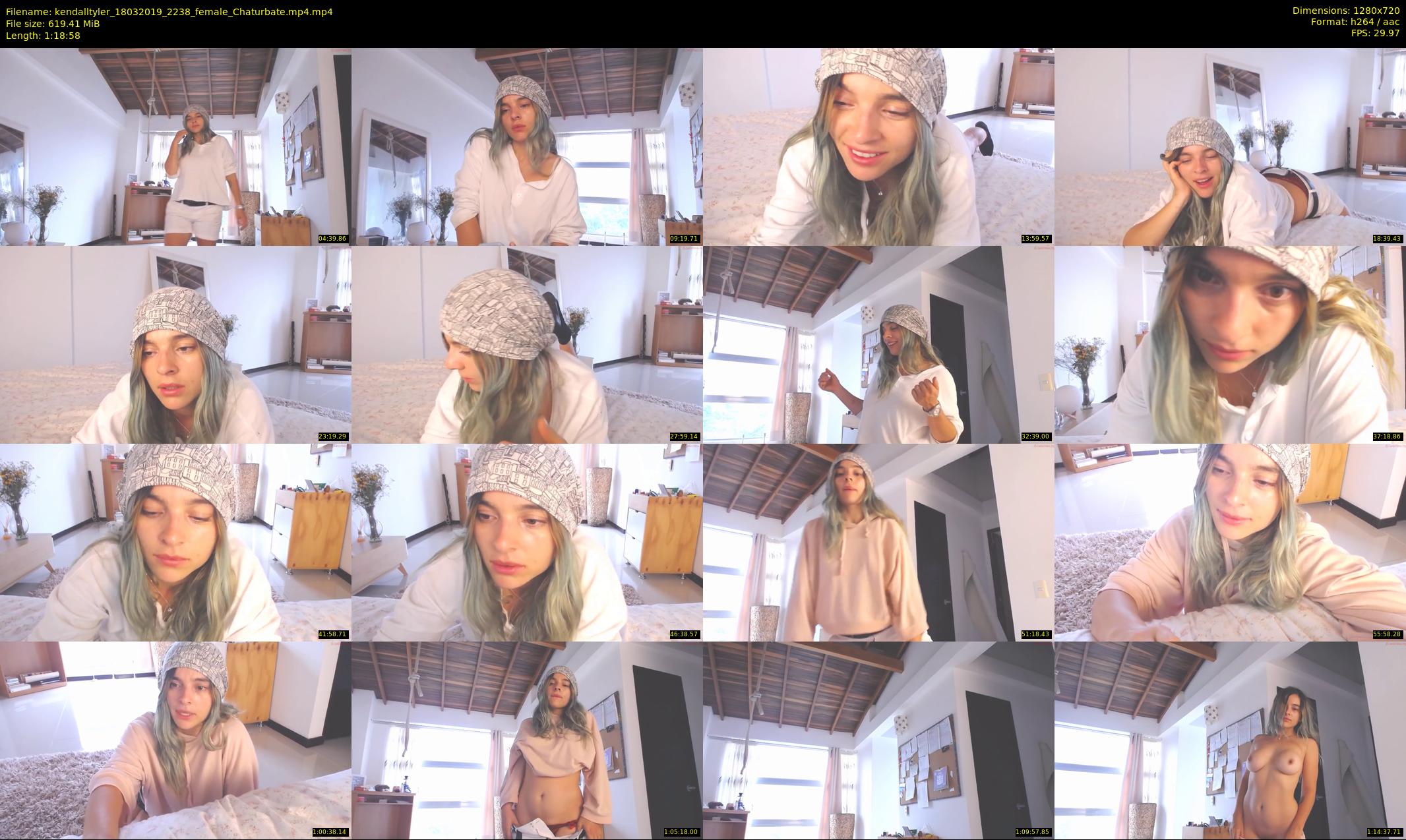 kendalltyler — 79 minute Chaturbate female cam show recording, 720p, Mar 18, 2019