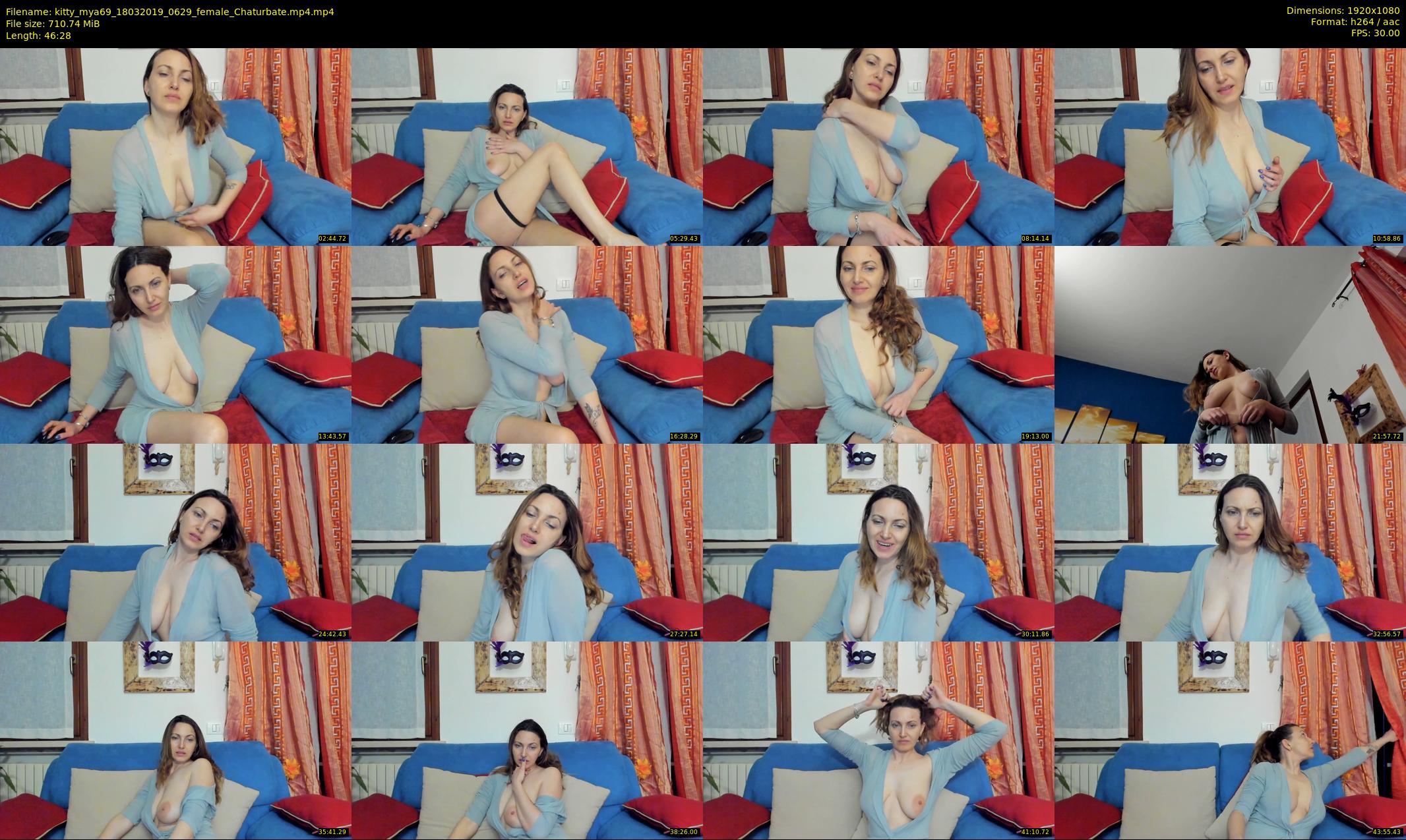 kitty_mya69 — 47 minute Chaturbate female cam show recording, 1080p, Mar 18, 2019