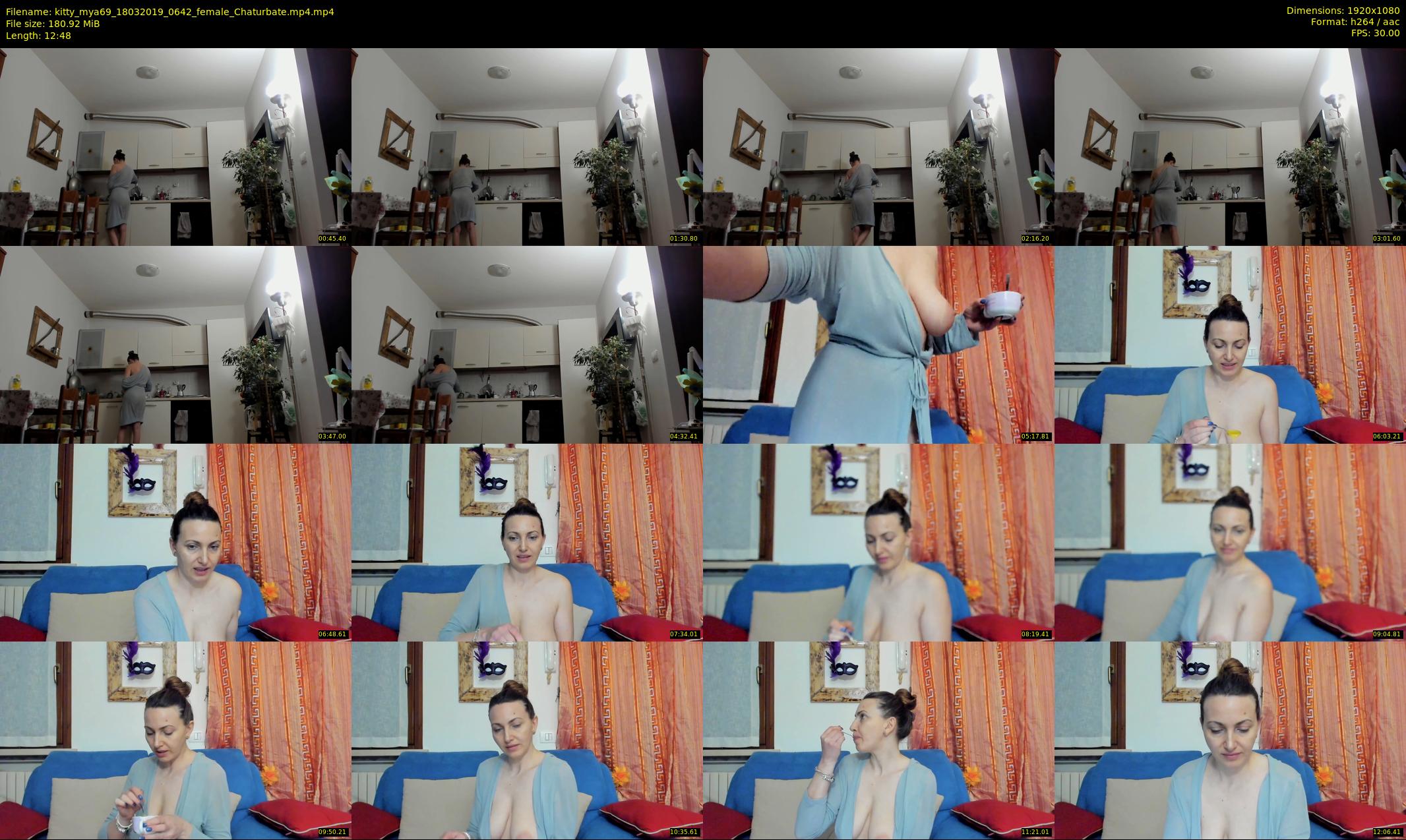 kitty_mya69 — 13 minute Chaturbate female cam show recording, 1080p, Mar 18, 2019