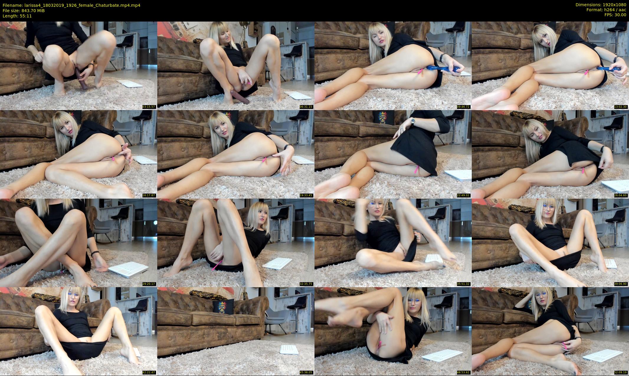 larissa4 — 56 minute Chaturbate female cam show recording, 1080p, Mar 18, 2019