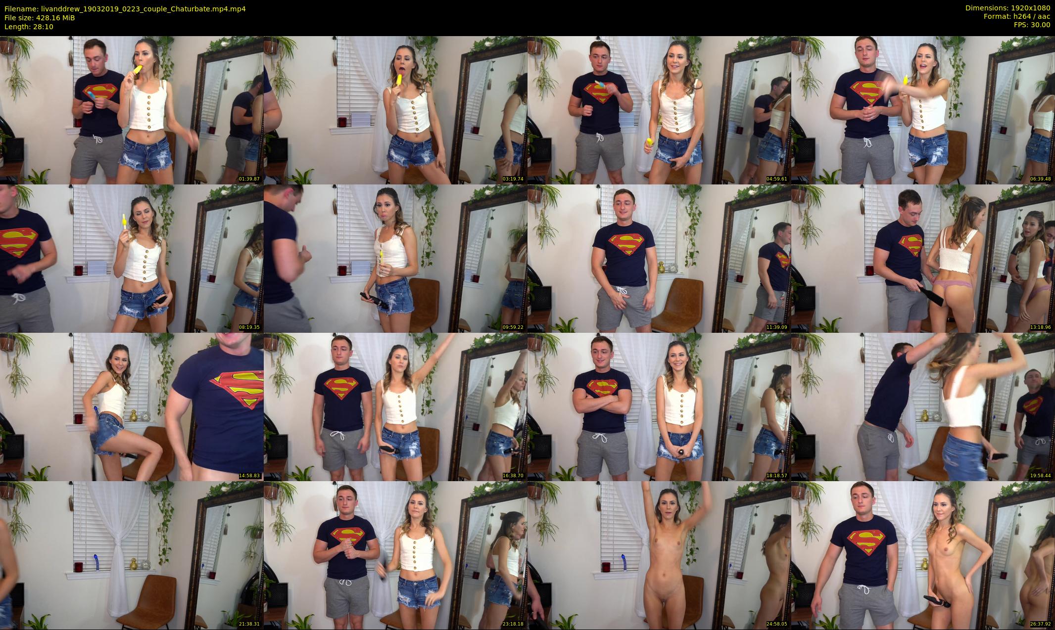 livanddrew — 29 minute Chaturbate couple cam show recording, 1080p, Mar 19, 2019