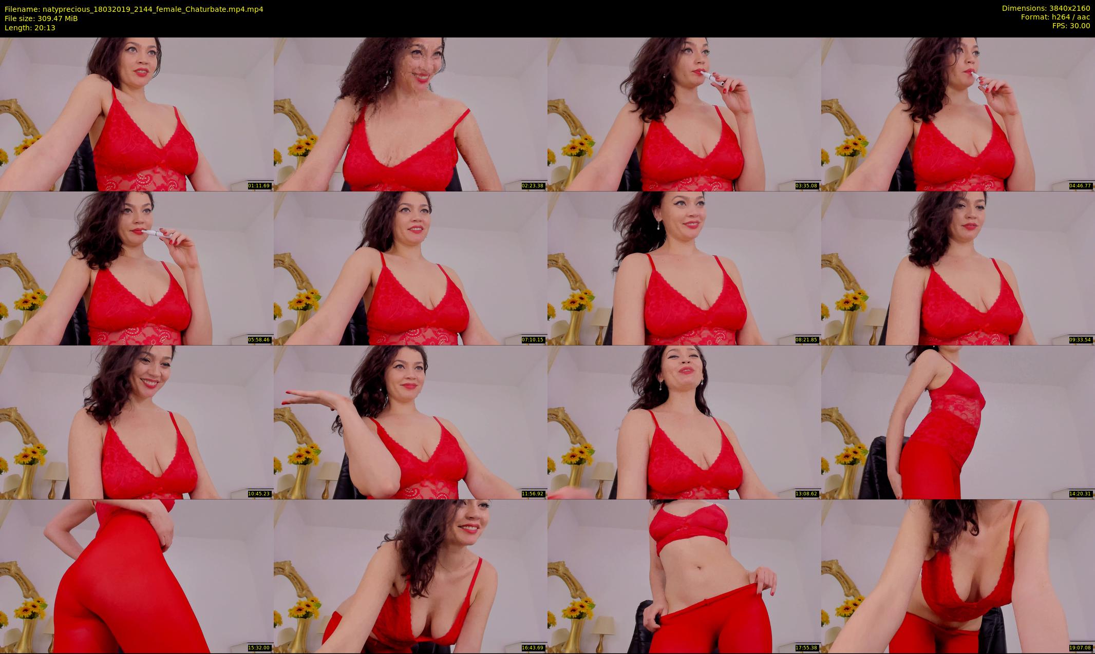 natyprecious — 21 minute Chaturbate female cam show recording, 4K, Mar 18, 2019
