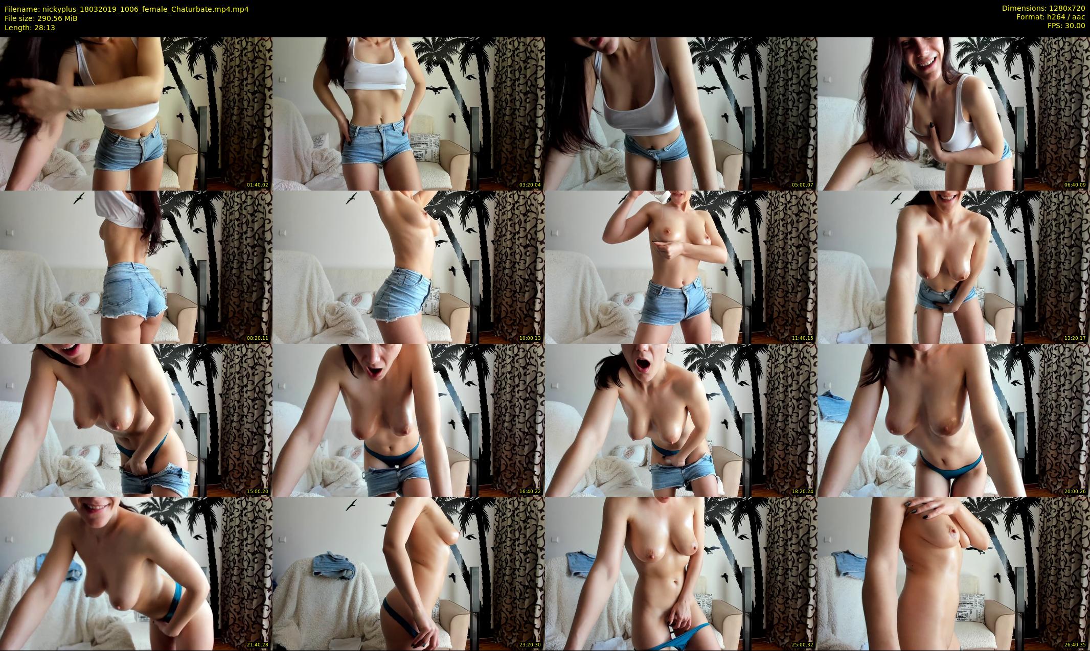 nickyplus — 29 minute Chaturbate couple cam show recording, 720p, Mar 18, 2019