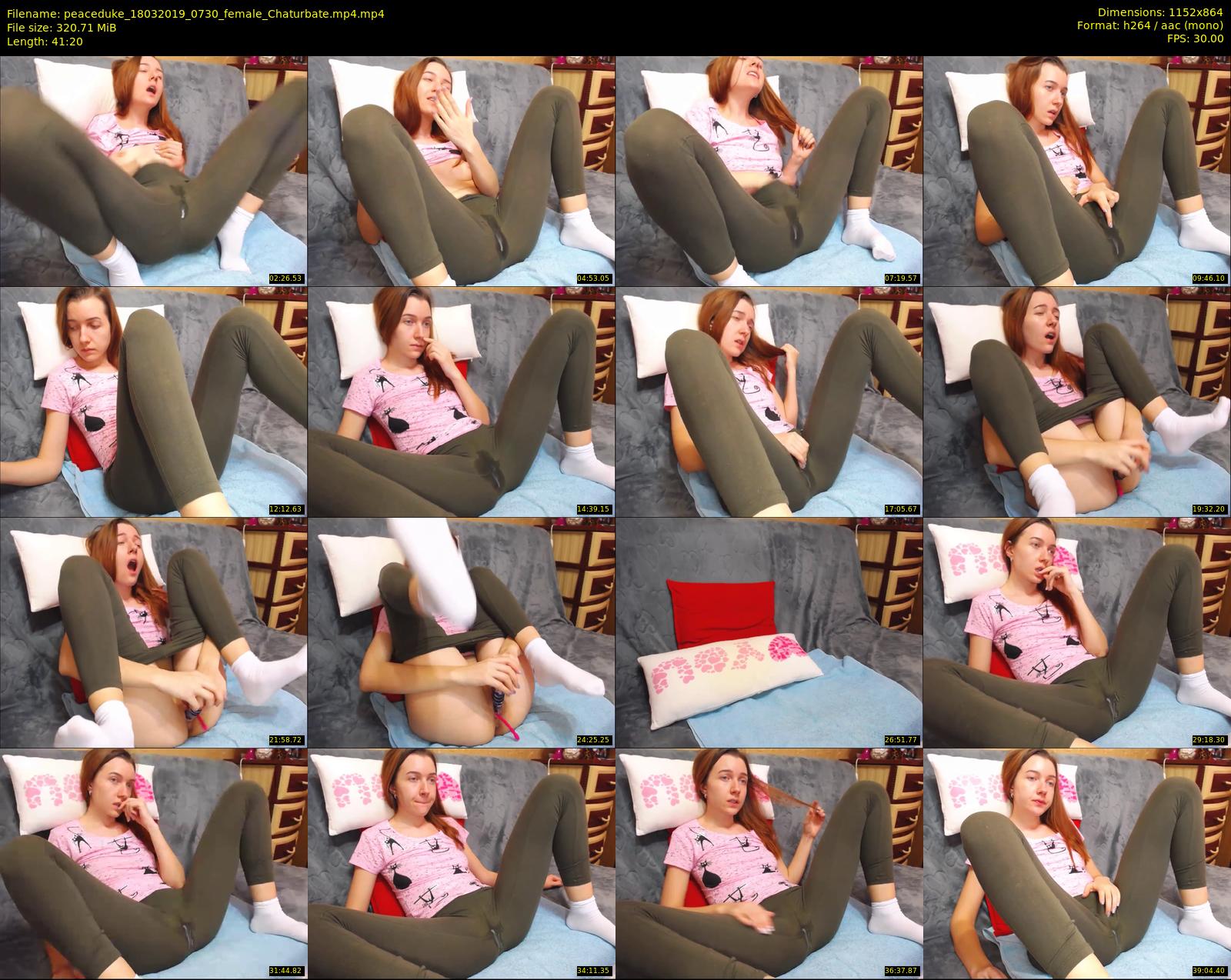 peaceduke — 42 minute Chaturbate female cam show recording, 720p, Mar 18, 2019