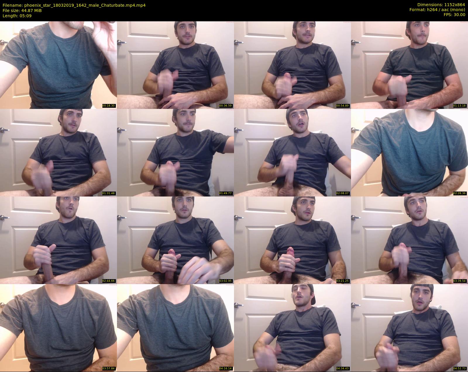 phoenix_star — 6 minute Chaturbate male cam show recording, 720p, Mar 18, 2019