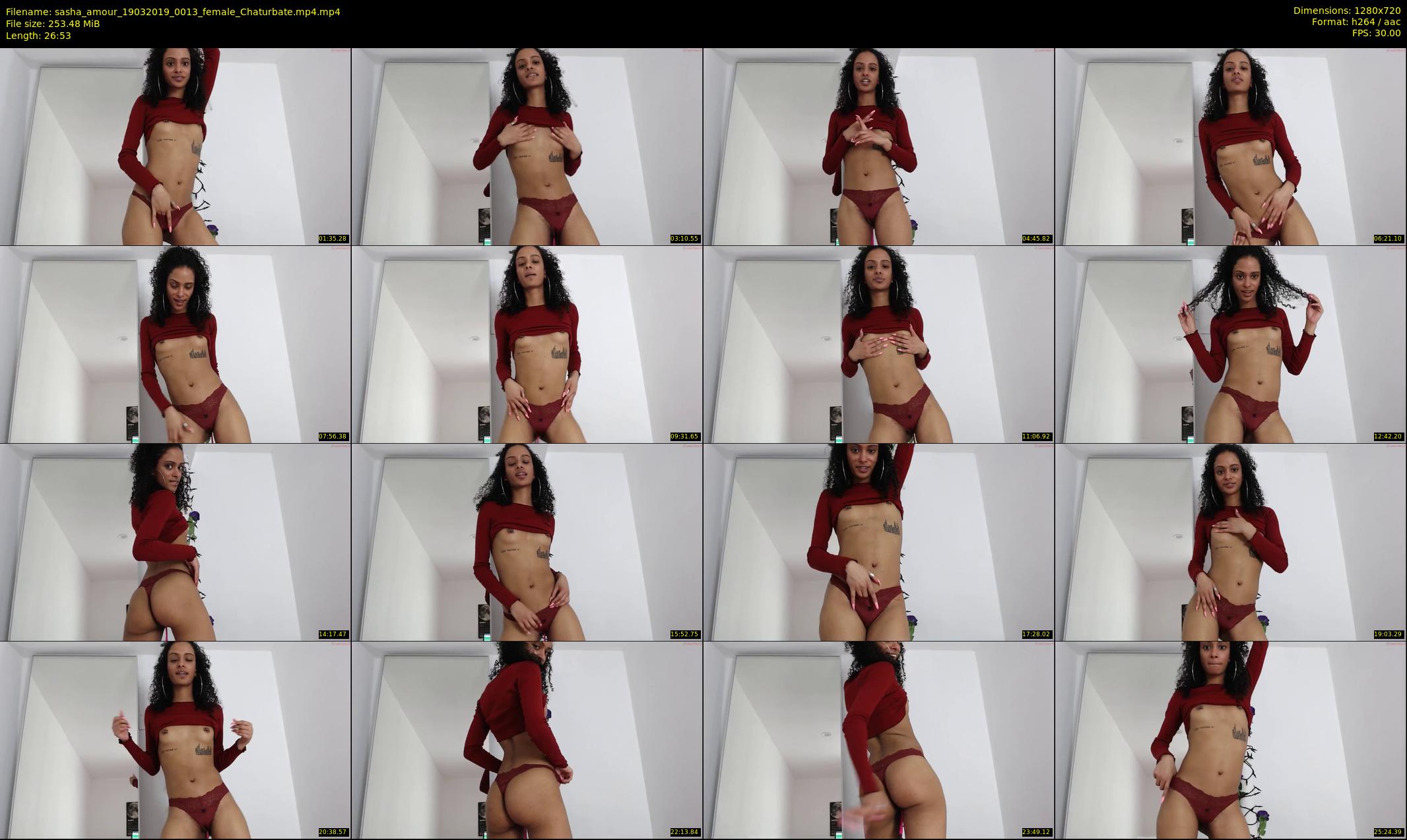 sasha_amour — 27 minute Chaturbate female cam show recording, 720p, Mar 19, 2019