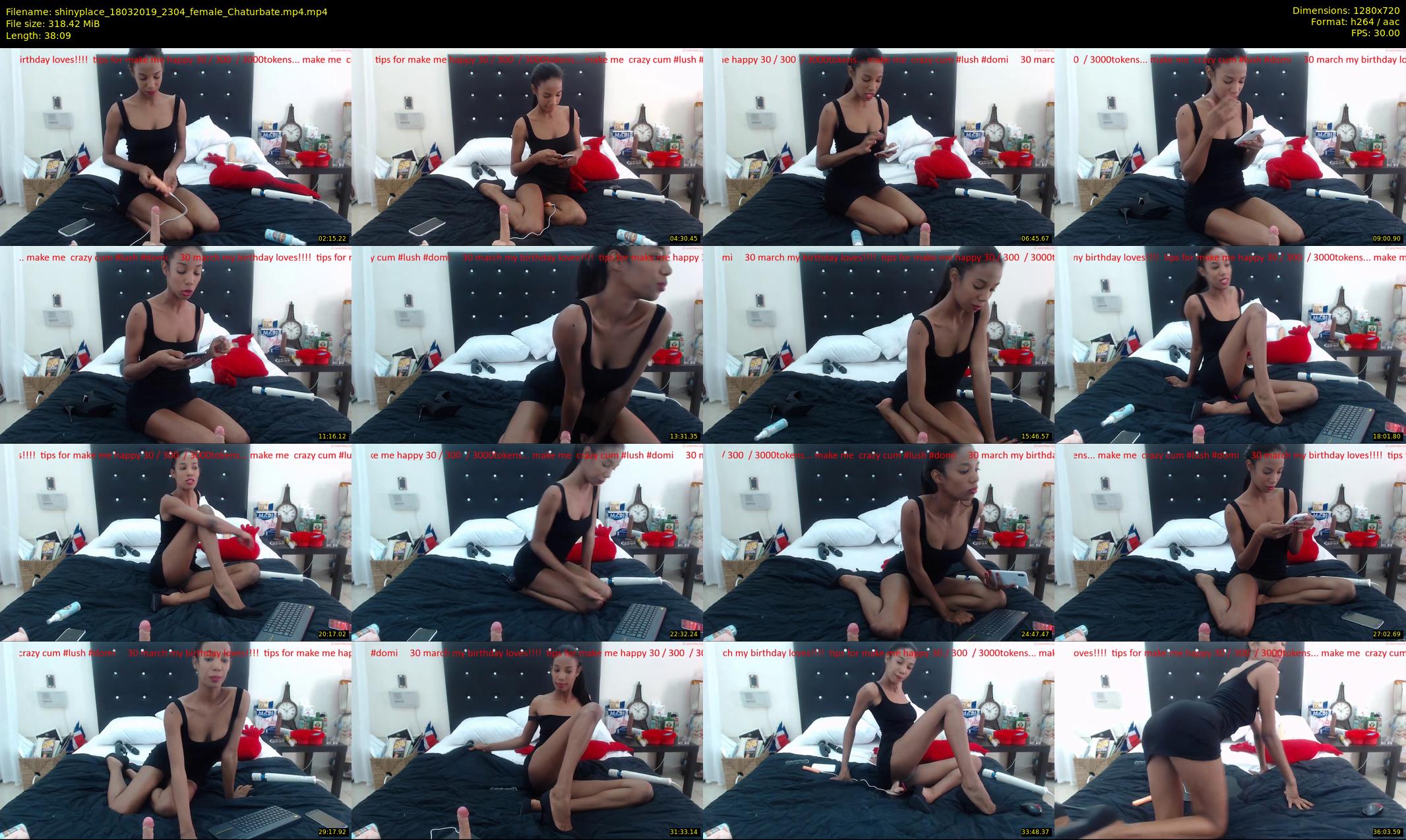 shinyplace — 39 minute Chaturbate couple cam show recording, 720p, Mar 18, 2019
