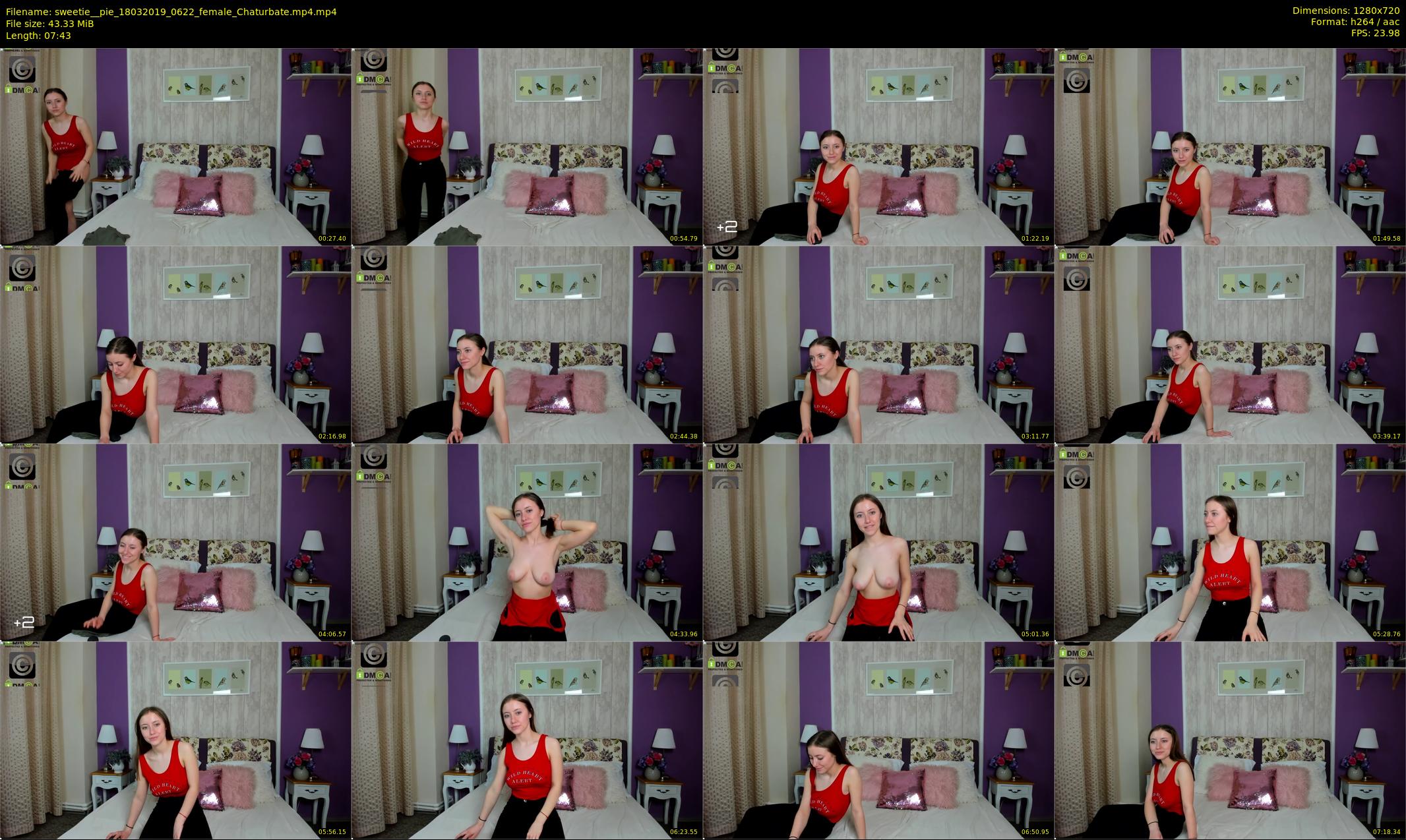 sweetie__pie — 8 minute Chaturbate female cam show recording, 720p, Mar 18, 2019