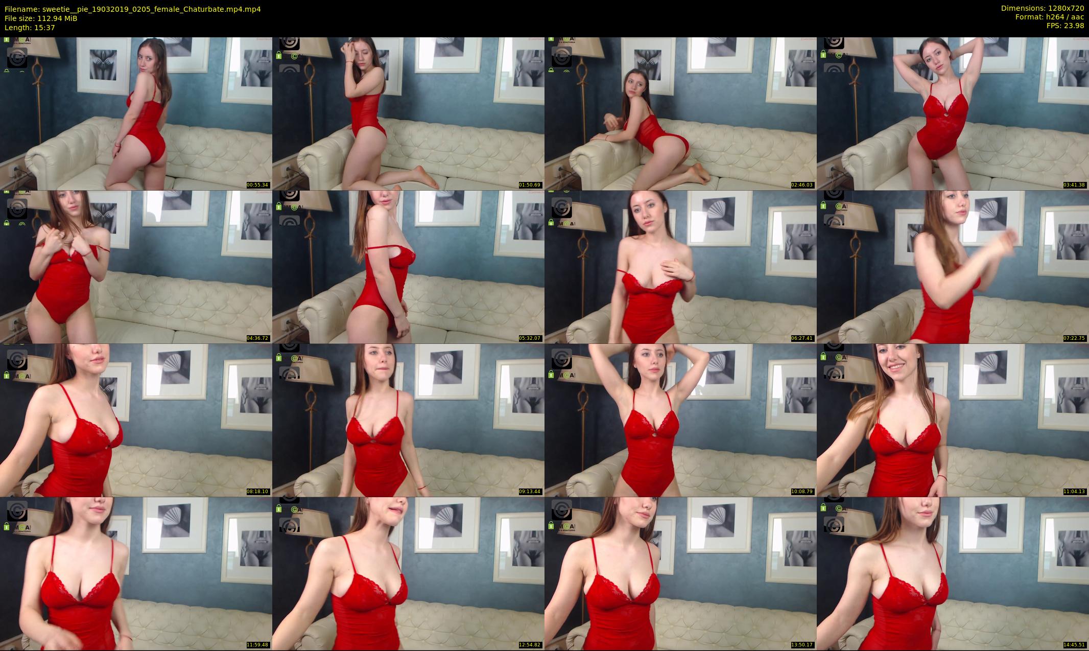 sweetie__pie — 16 minute Chaturbate female cam show recording, 720p, Mar 19, 2019