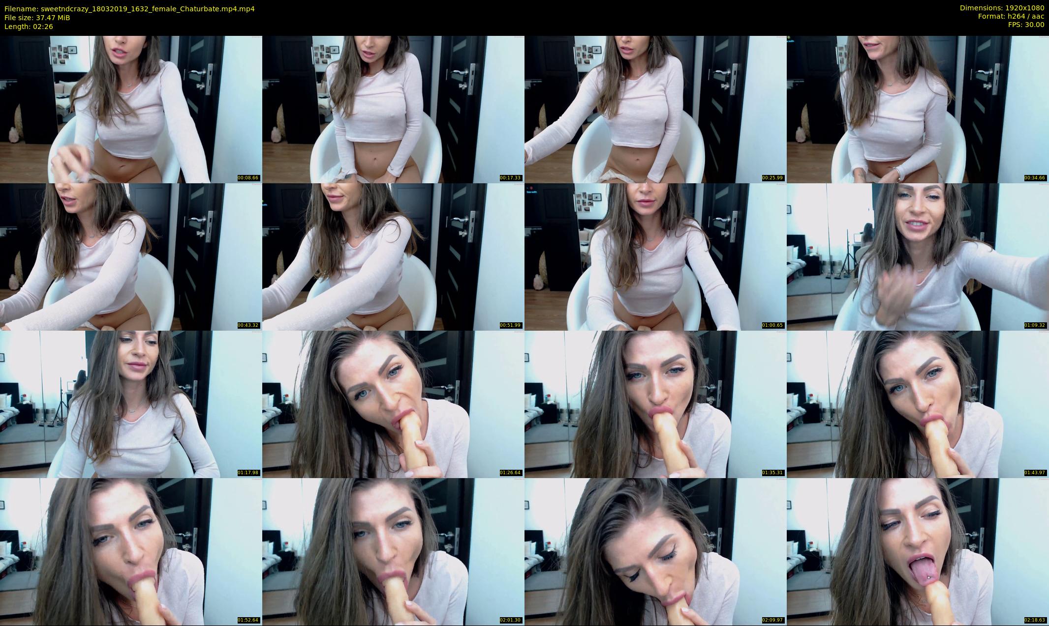 sweetndcrazy — 3 minute Chaturbate female cam show recording, 1080p, Mar 18, 2019