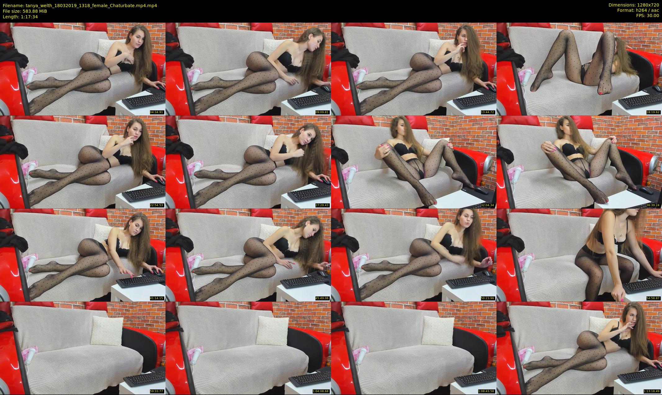 tanya_welth — 78 minute Chaturbate female cam show recording, 720p, Mar 18, 2019