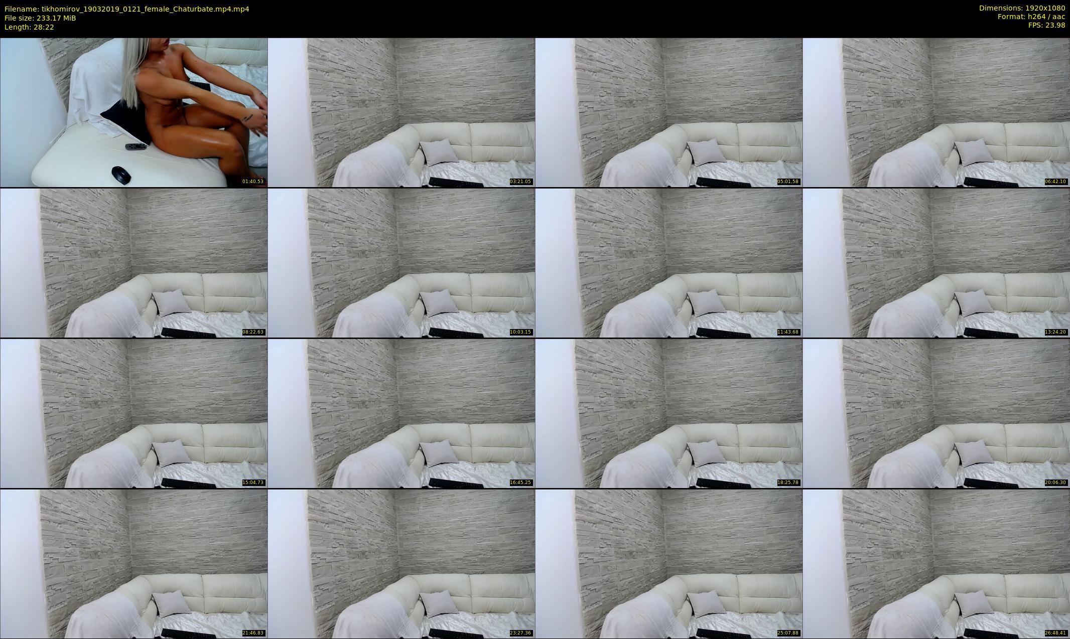tikhomirov — 29 minute Chaturbate female cam show recording, 1080p, Mar 19, 2019