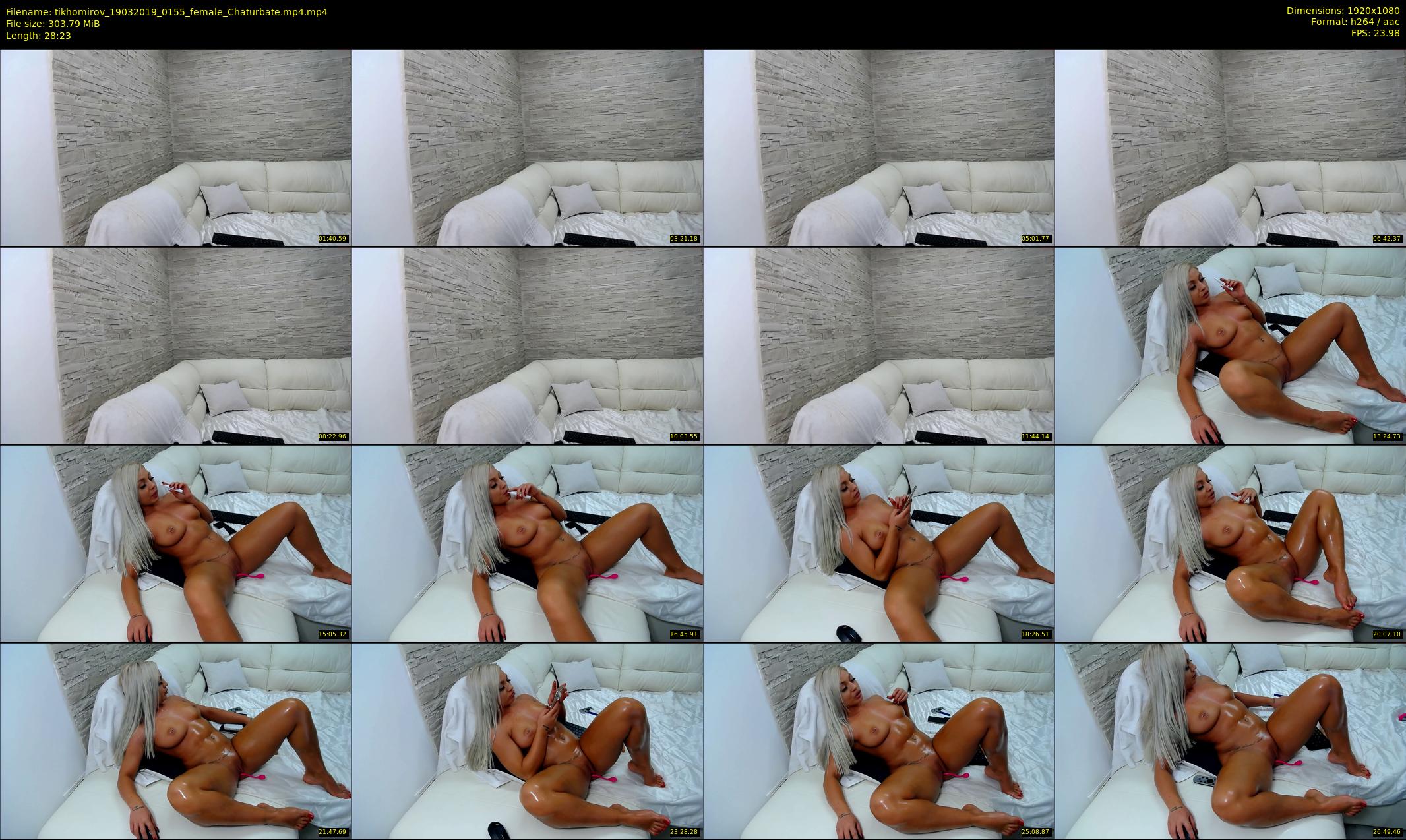 tikhomirov — 29 minute Chaturbate female cam show recording, 1080p, Mar 19, 2019