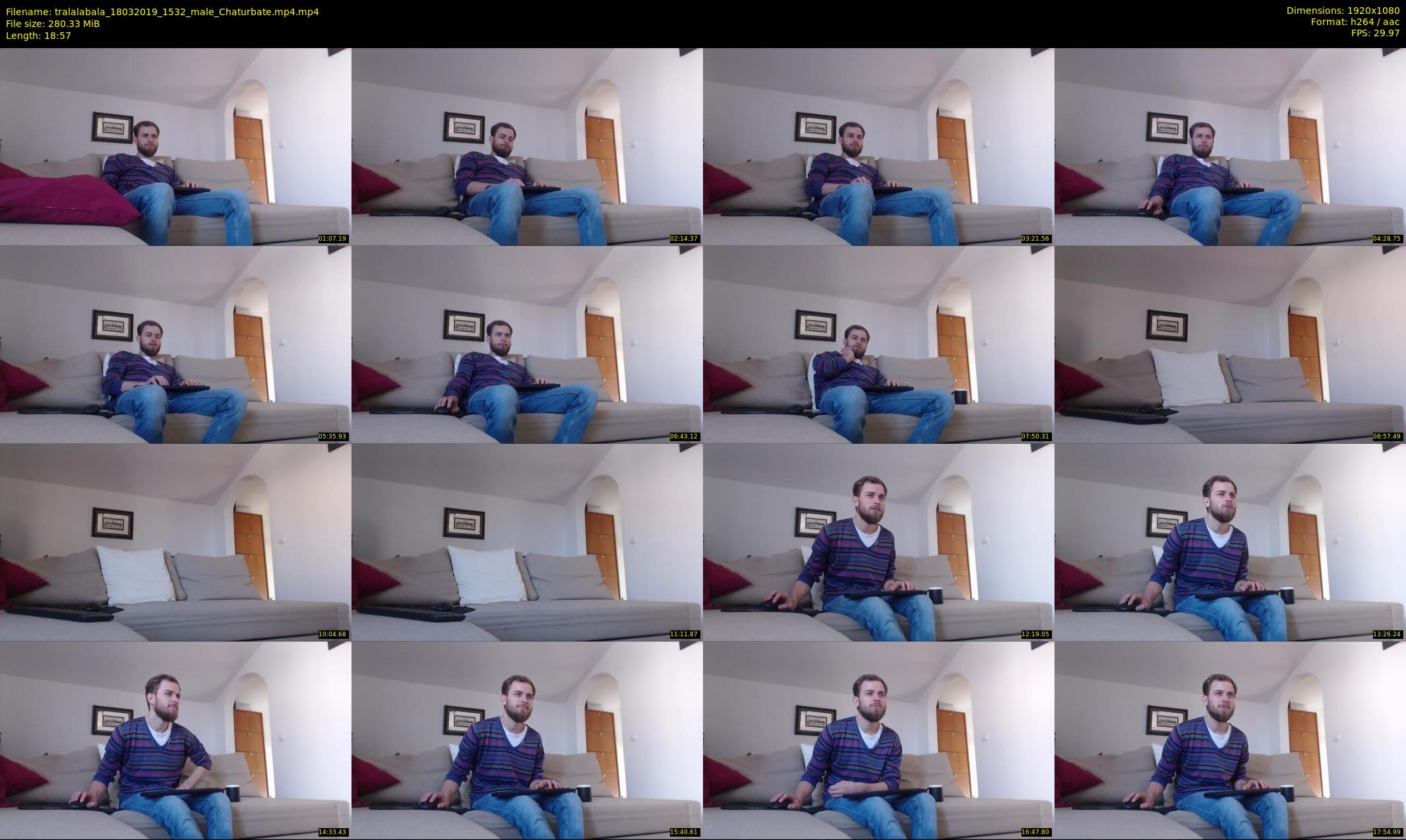 tralalabala — 19 minute Chaturbate male cam show recording, 1080p, Mar 18, 2019