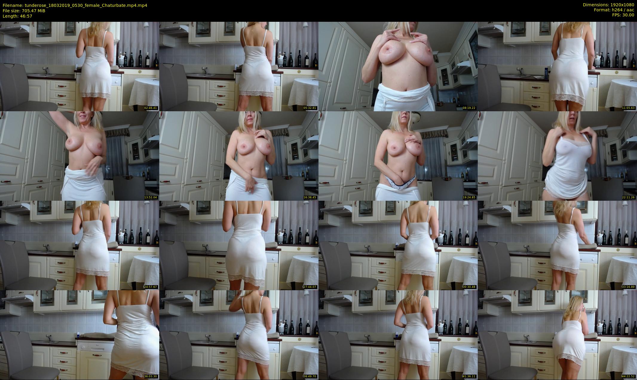 tunderose — 47 minute Chaturbate female cam show recording, 1080p, Mar 18, 2019