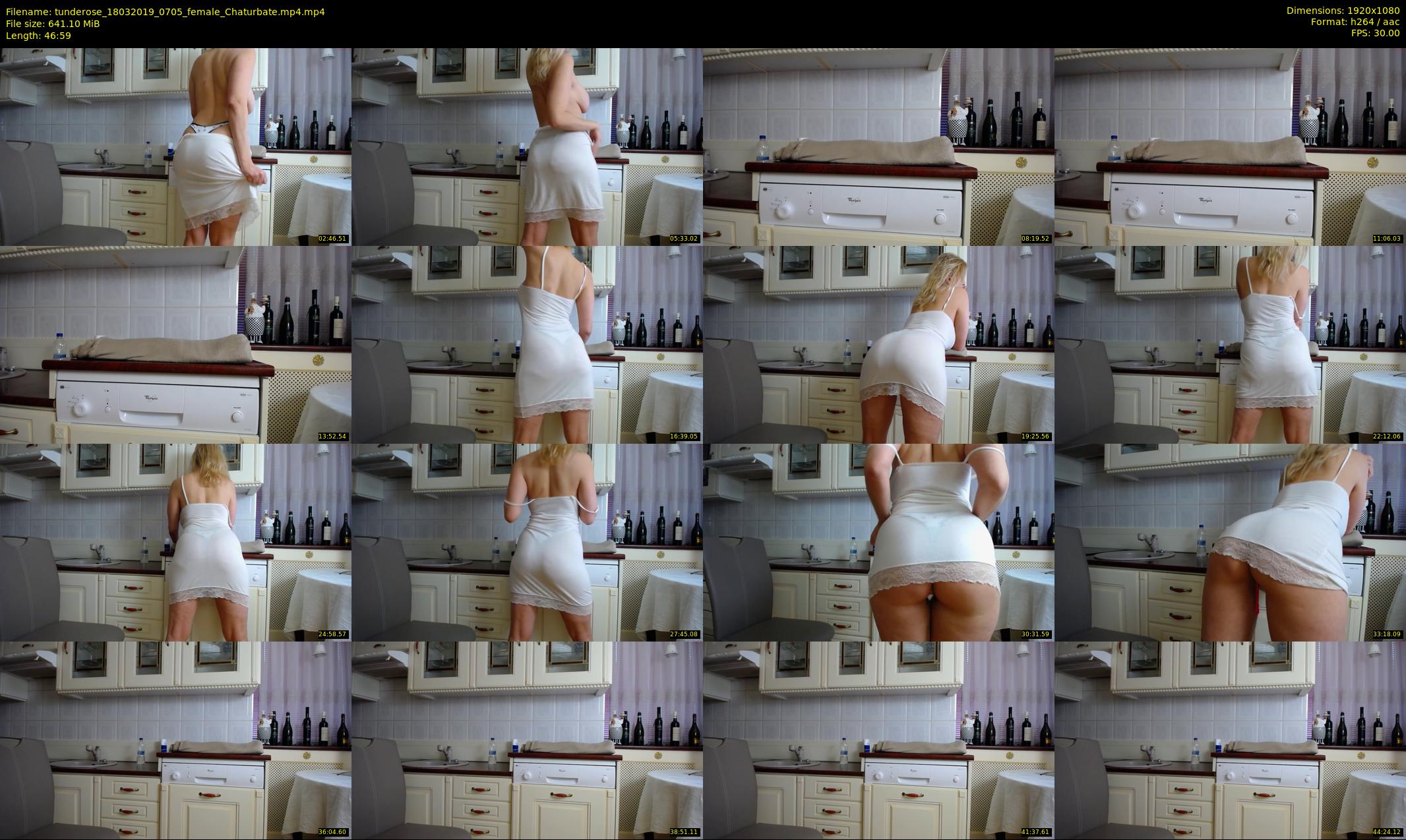 tunderose — 47 minute Chaturbate female cam show recording, 1080p, Mar 18, 2019