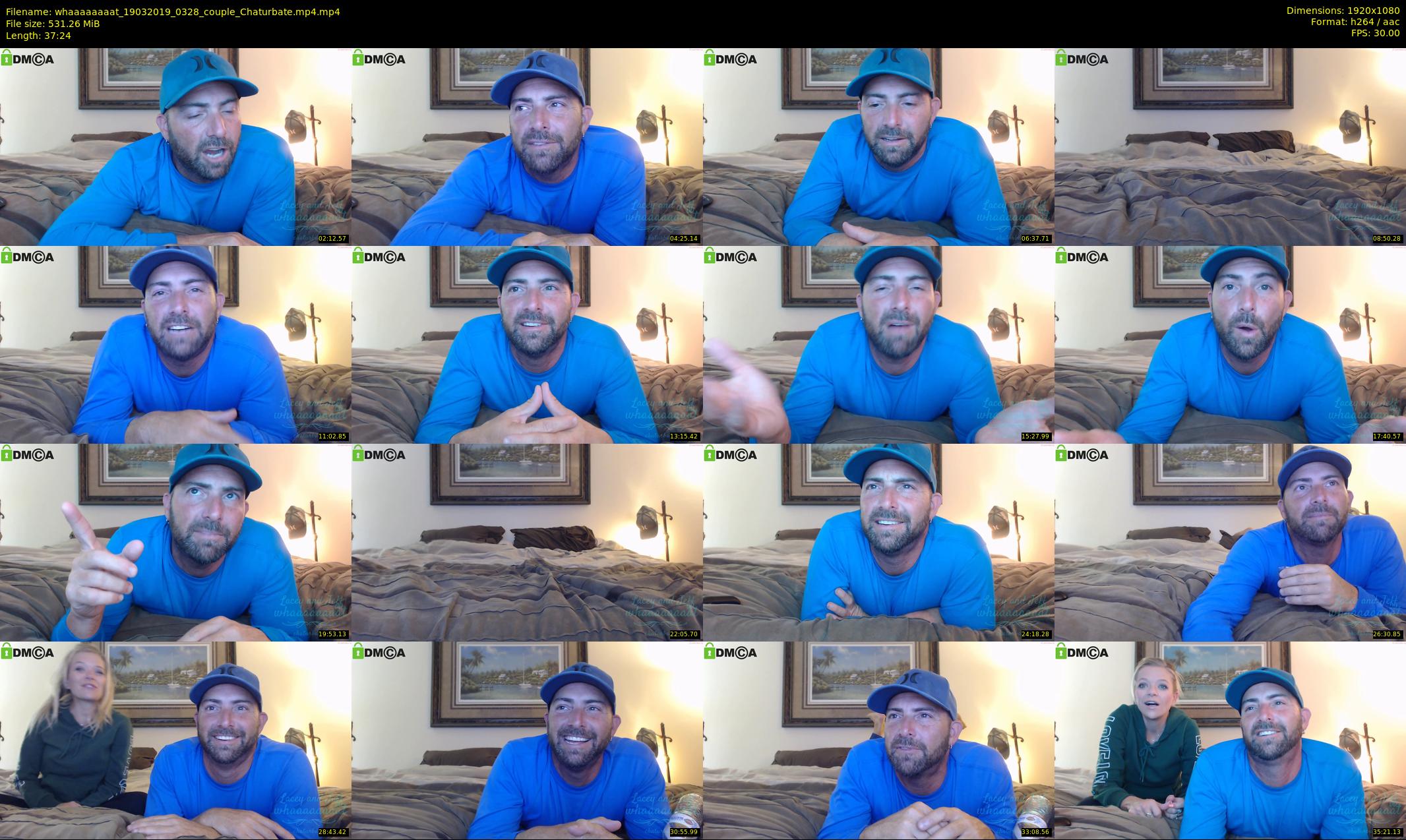 whaaaaaaaat — 38 minute Chaturbate couple cam show recording, 1080p, Mar 19, 2019