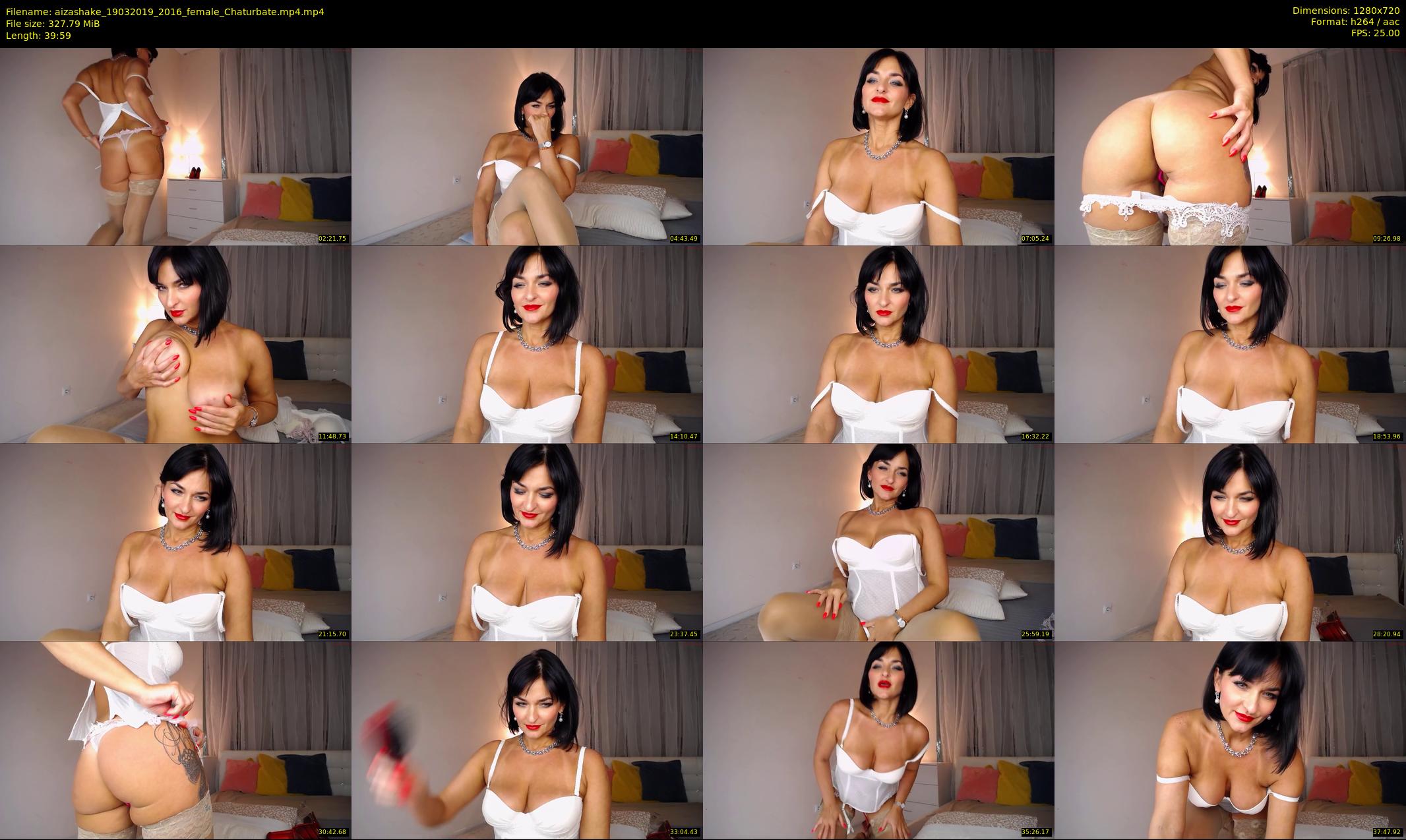 aizashake — 40 minute Chaturbate female cam show recording, 720p, Mar 19, 2019