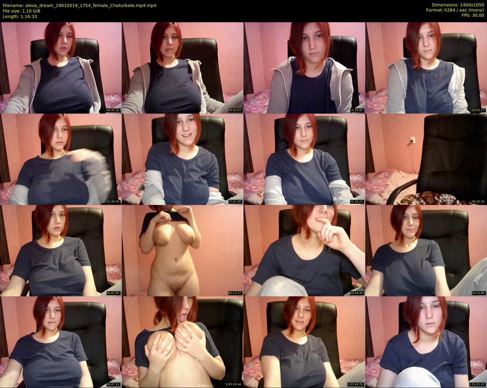 alexa_dream — 77 minute Chaturbate female cam show recording, 720p, Mar 19, 2019