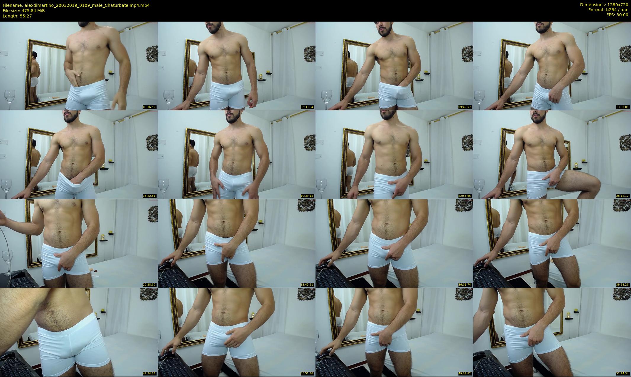 alexdimartino — 56 minute Chaturbate male cam show recording, 720p, Mar 20, 2019