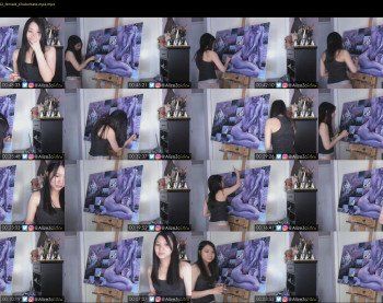 alizezaide — 54 minute Chaturbate female cam show recording, 720p, Mar 19, 2019
