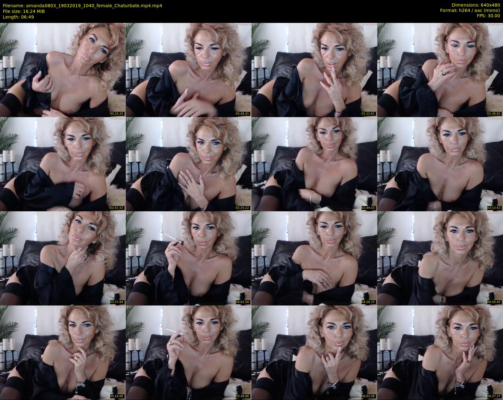 amanda0803 — 7 minute Chaturbate female cam show recording, 480p, Mar 19, 2019