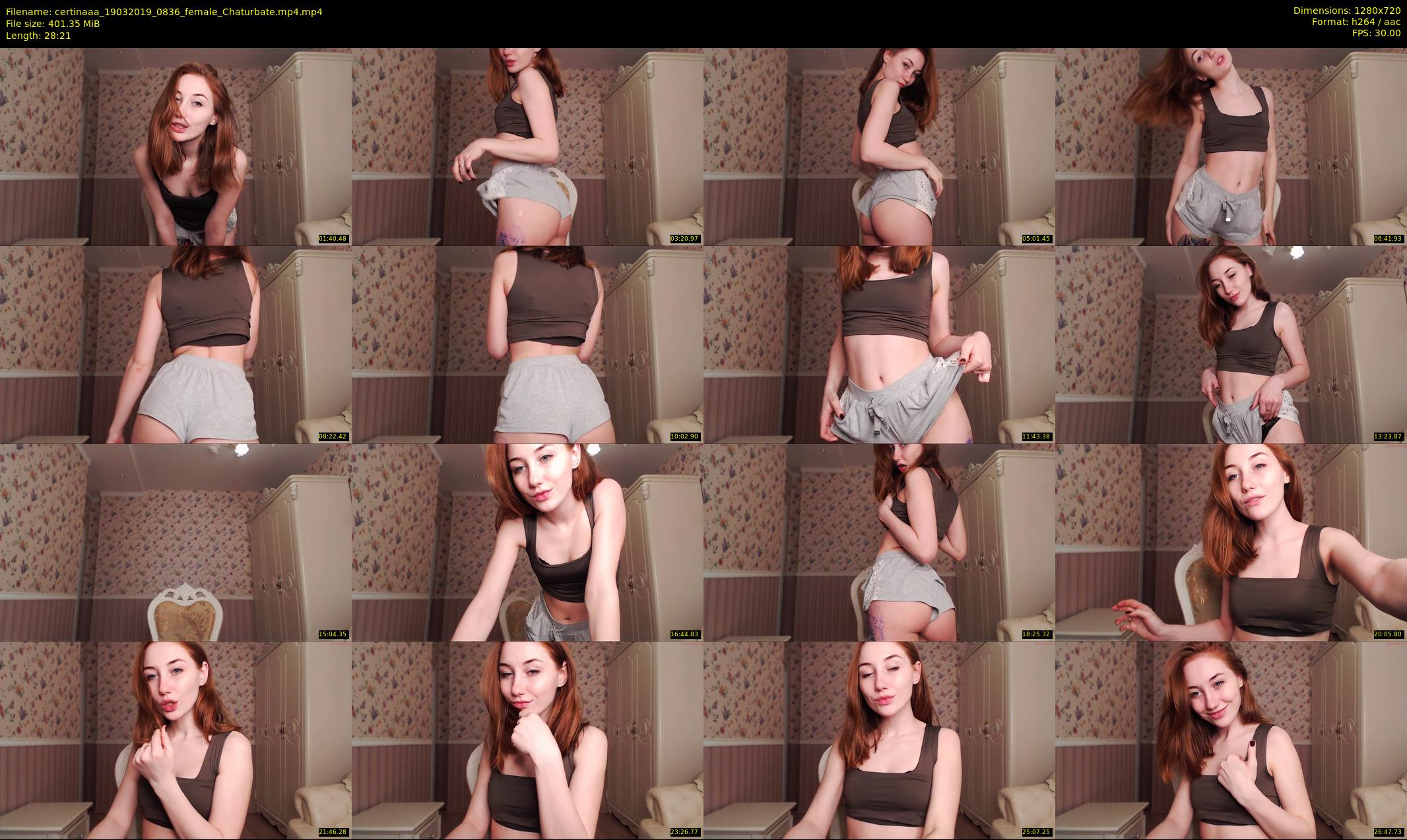 certinaaa — 29 minute Chaturbate female cam show recording, 720p, Mar 19, 2019