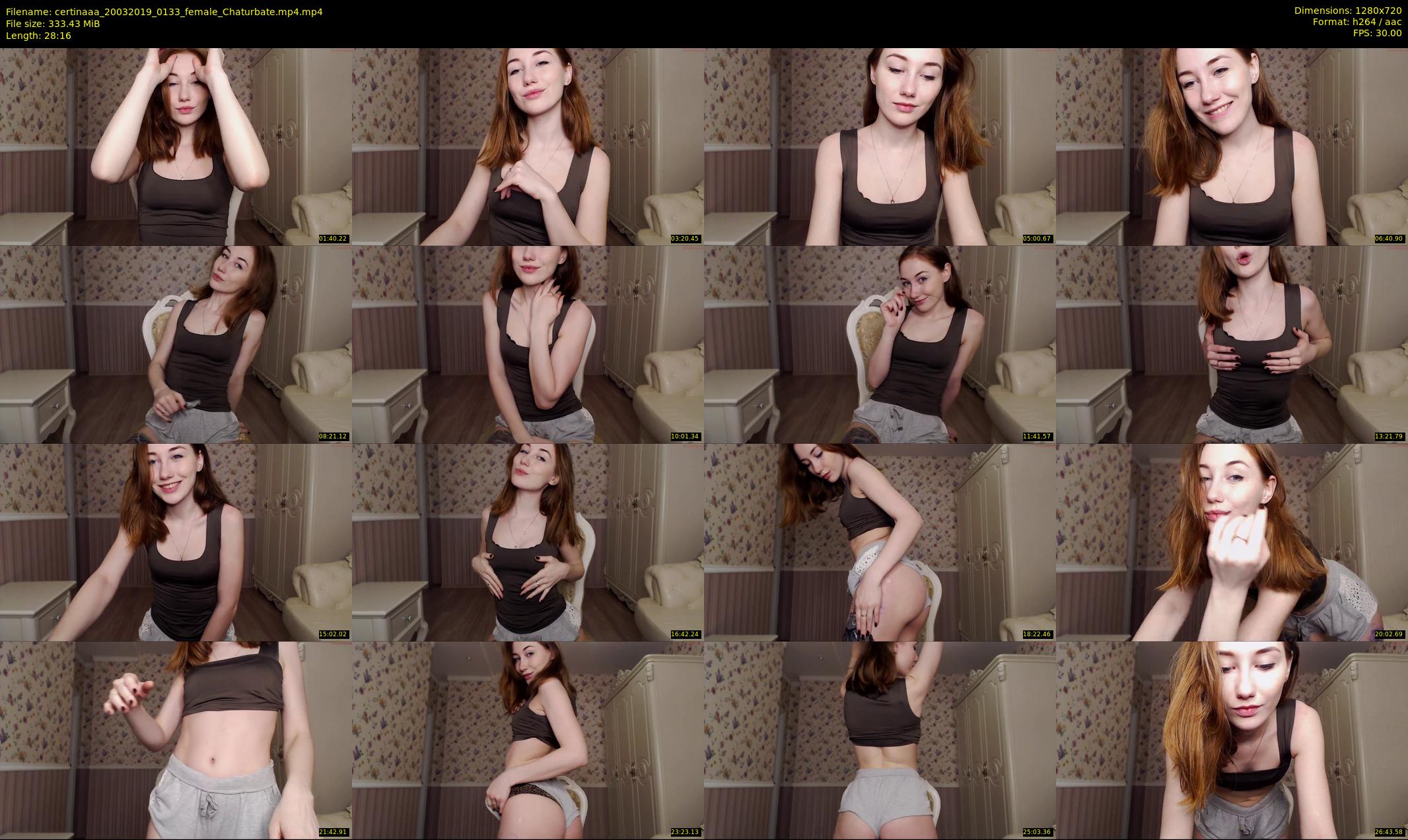 certinaaa — 29 minute Chaturbate female cam show recording, 720p, Mar 20, 2019