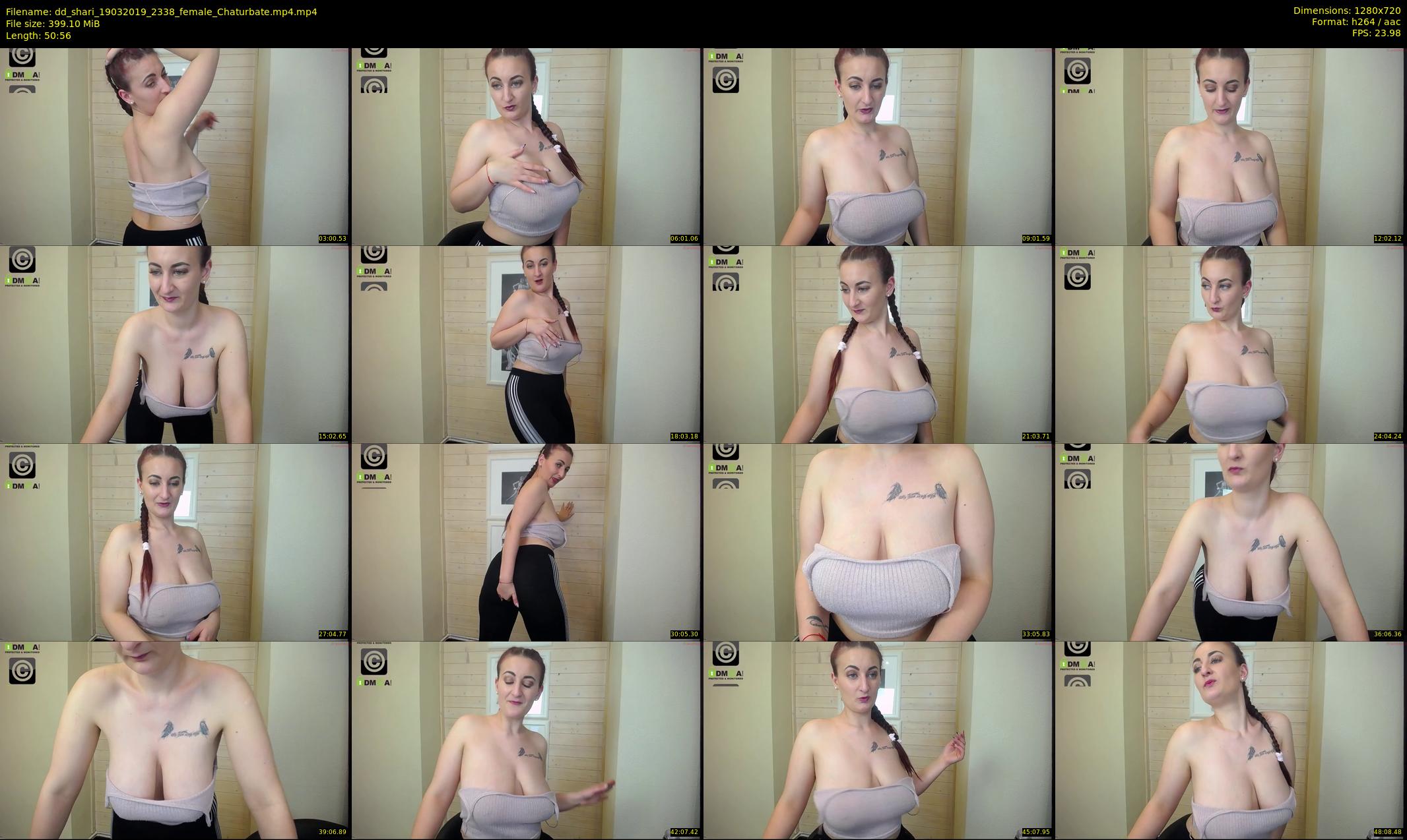 dd_shari — 51 minute Chaturbate female cam show recording, 720p, Mar 19, 2019