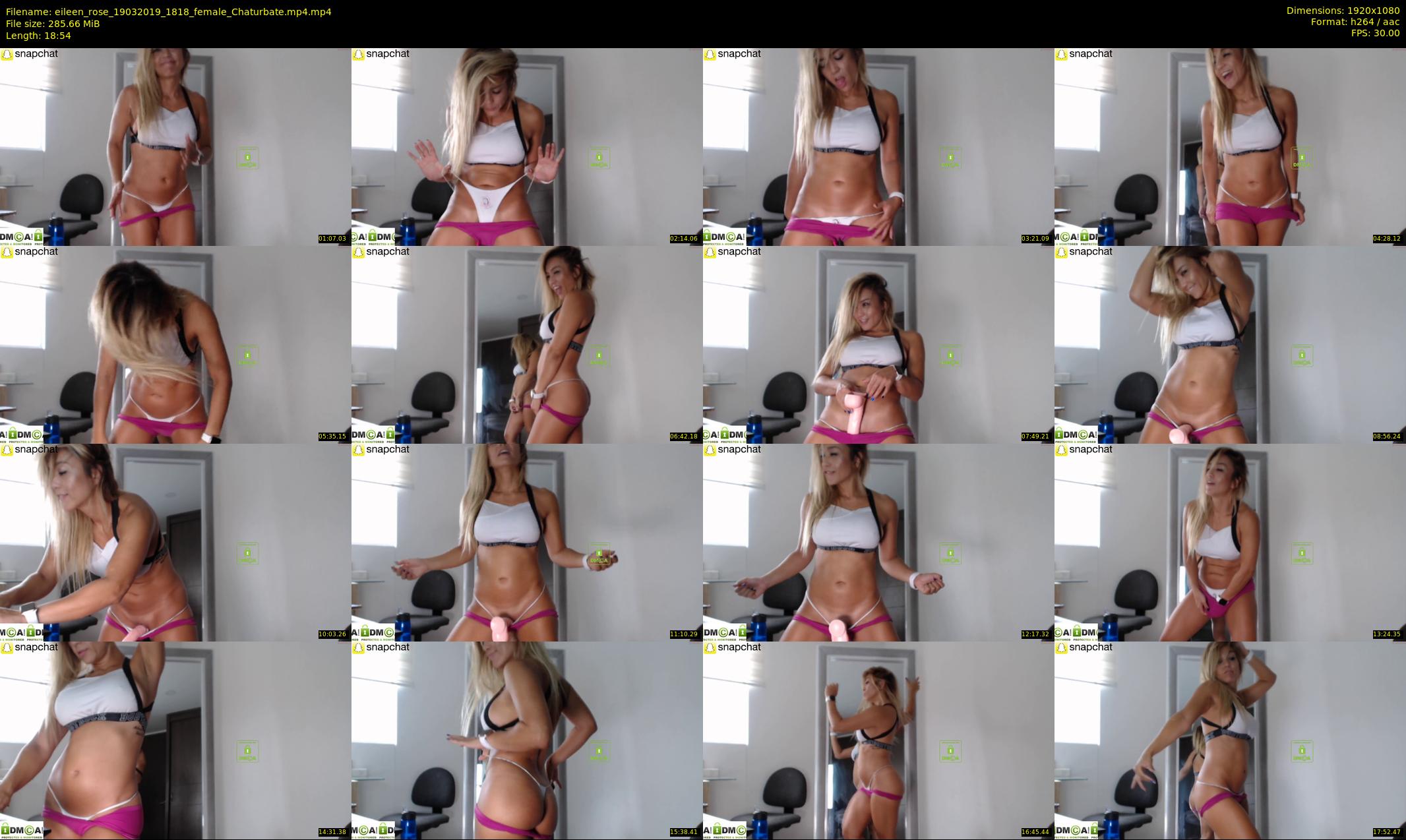 eileen_rose — 19 minute Chaturbate female cam show recording, 1080p, Mar 19, 2019