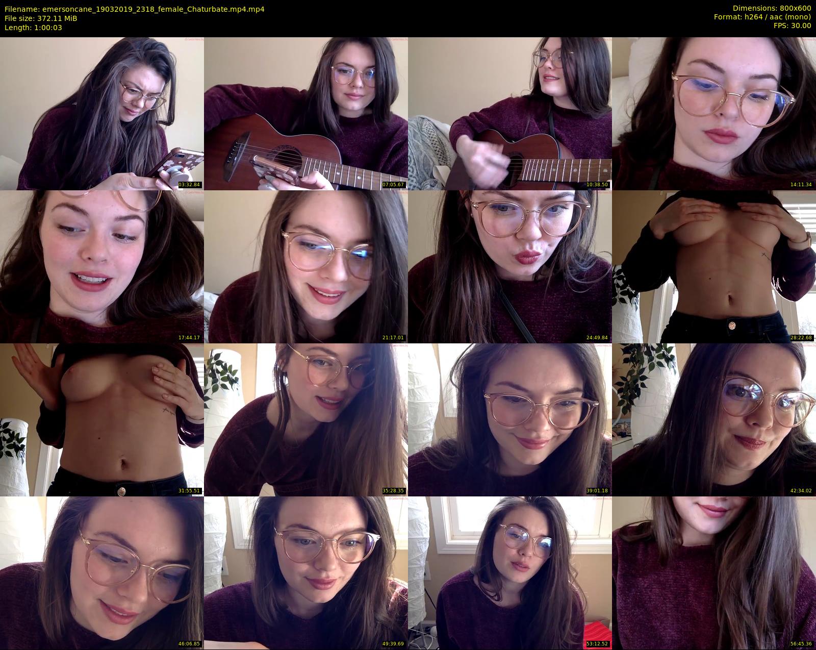 emersoncane — 61 minute Chaturbate female cam show recording, 480p, Mar 19, 2019
