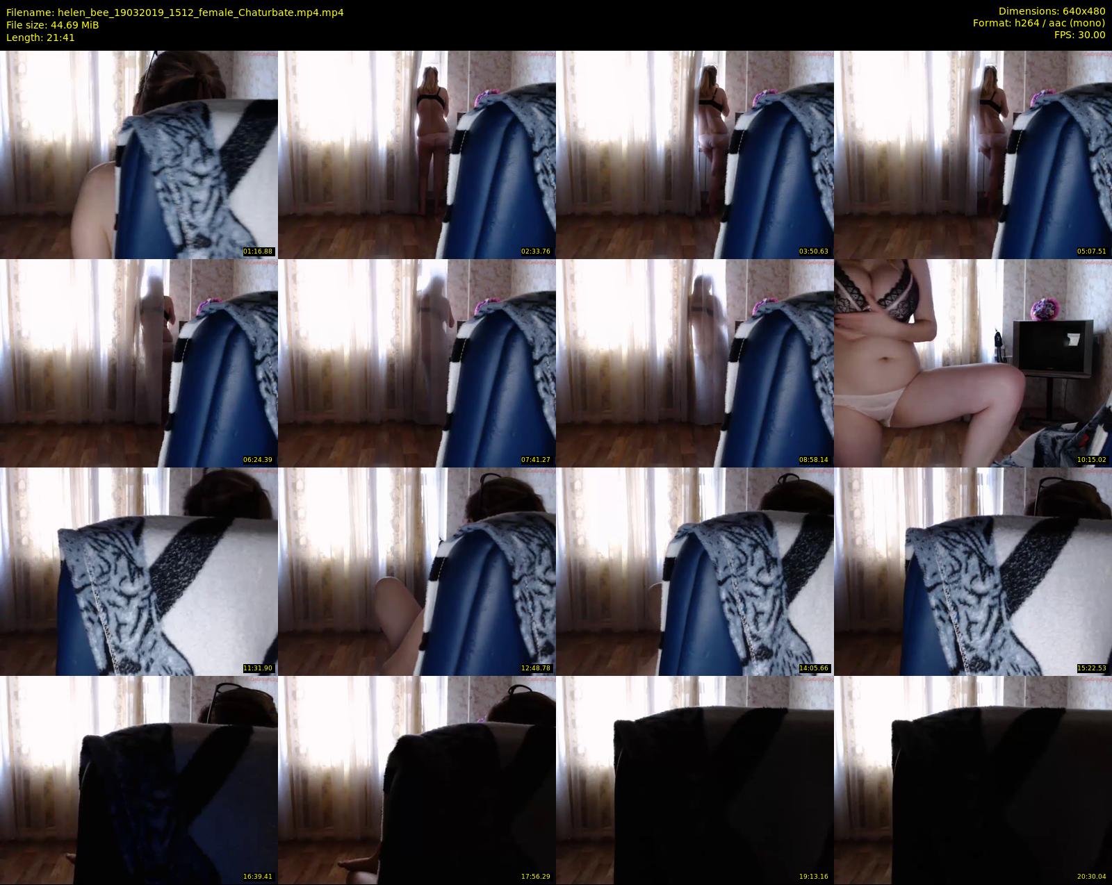 helen_bee — 22 minute Chaturbate female cam show recording, 480p, Mar 19, 2019