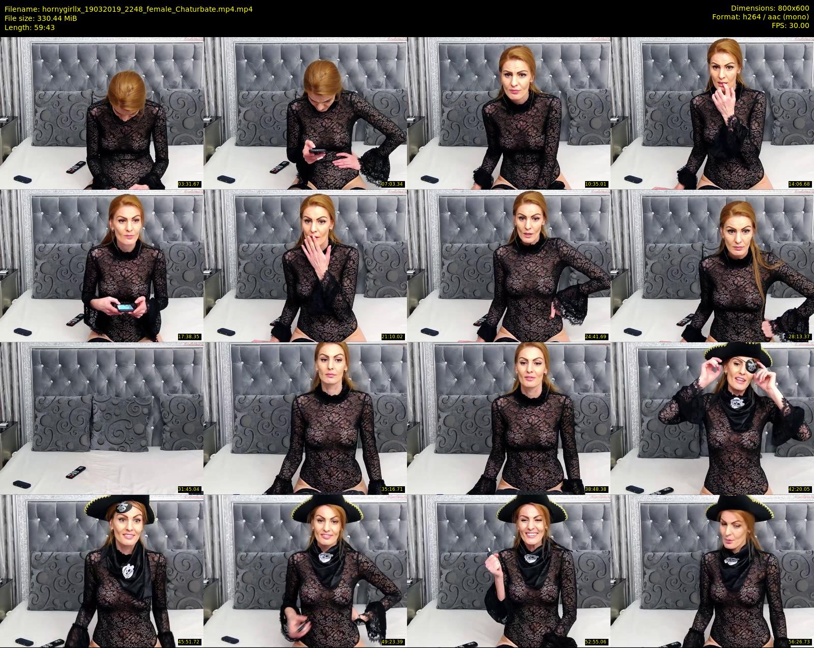 hornygirllx — 60 minute Chaturbate female cam show recording, 480p, Mar 19, 2019