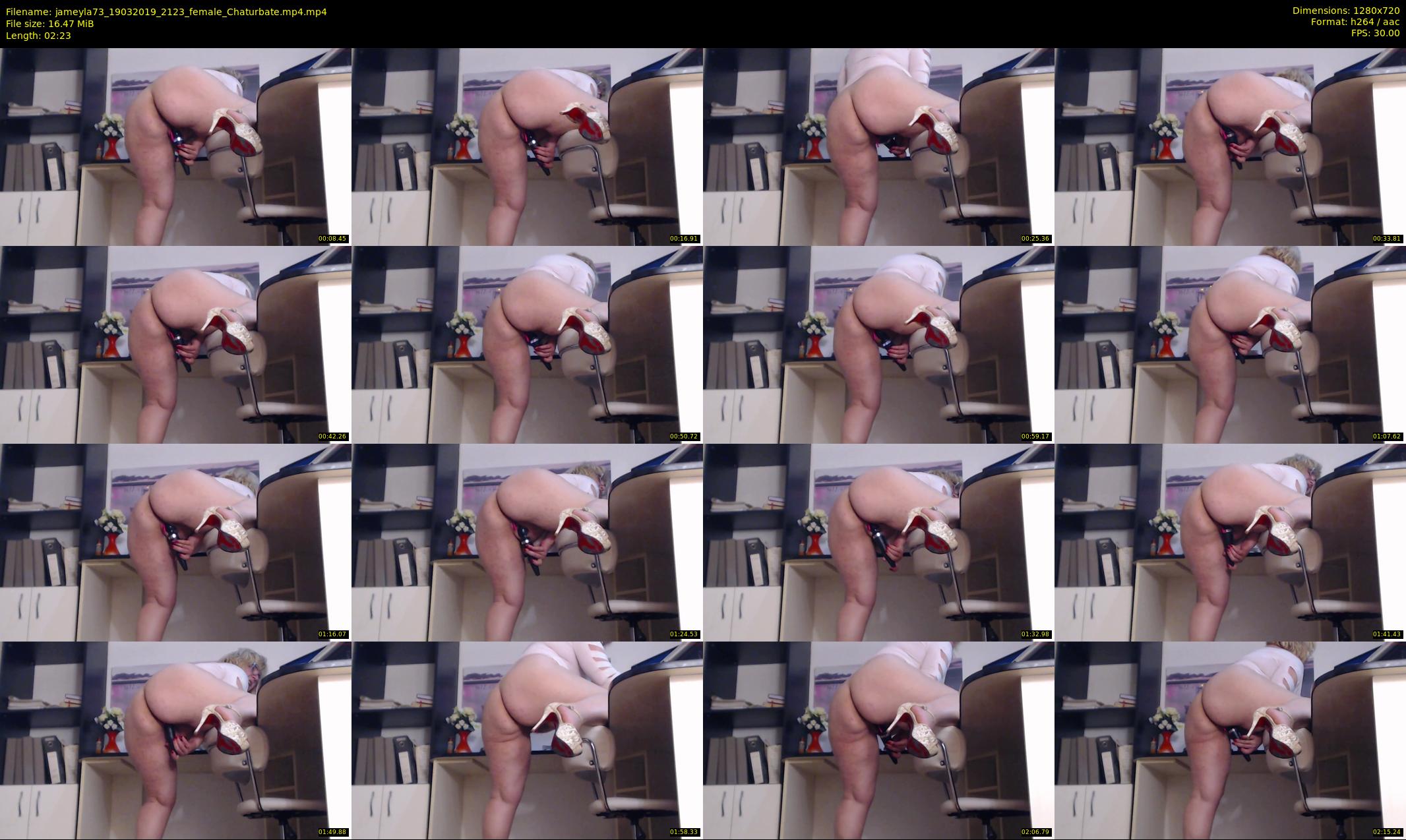 jameyla73 — 3 minute Chaturbate female cam show recording, 720p, Mar 19, 2019