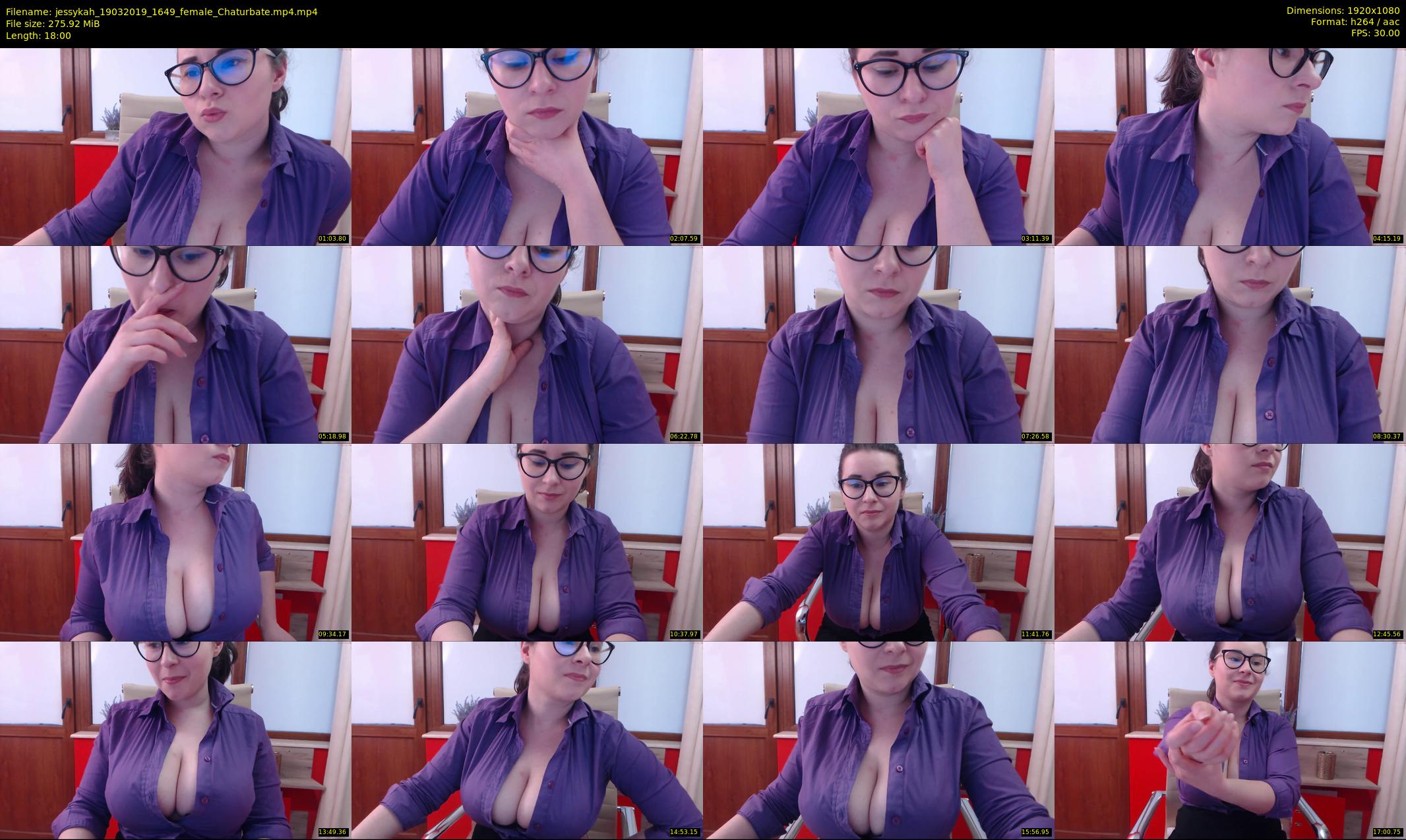 jessykah — 18 minute Chaturbate female cam show recording, 1080p, Mar 19, 2019
