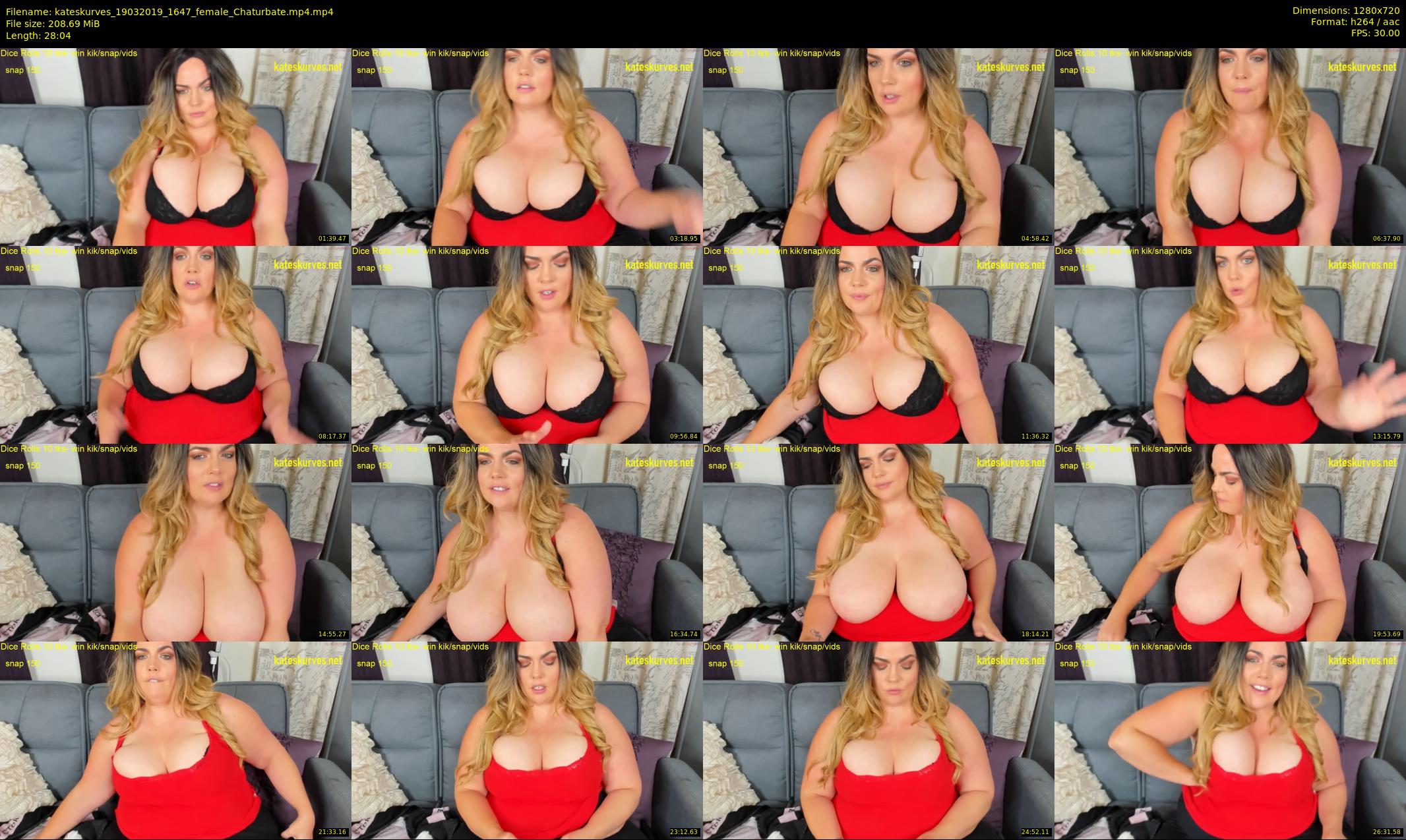 kateskurves — 29 minute Chaturbate female cam show recording, 720p, Mar 19, 2019