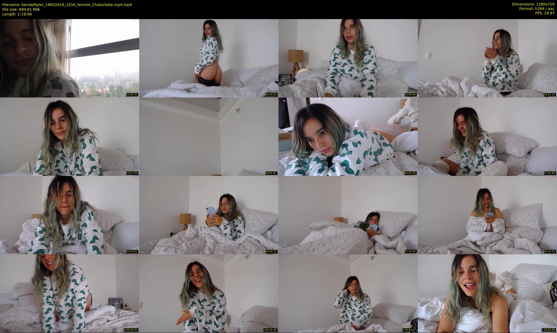 kendalltyler — 80 minute Chaturbate female cam show recording, 720p, Mar 19, 2019