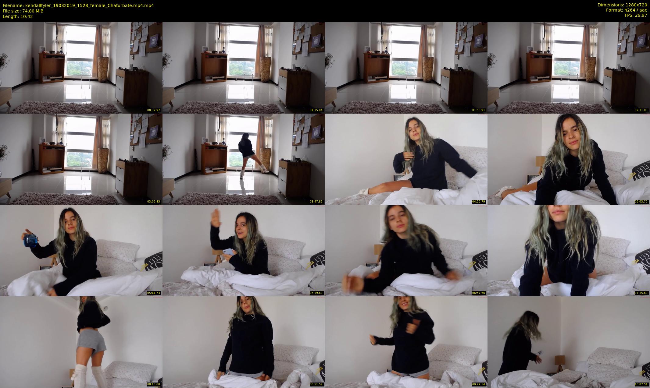 kendalltyler — 11 minute Chaturbate female cam show recording, 720p, Mar 19, 2019