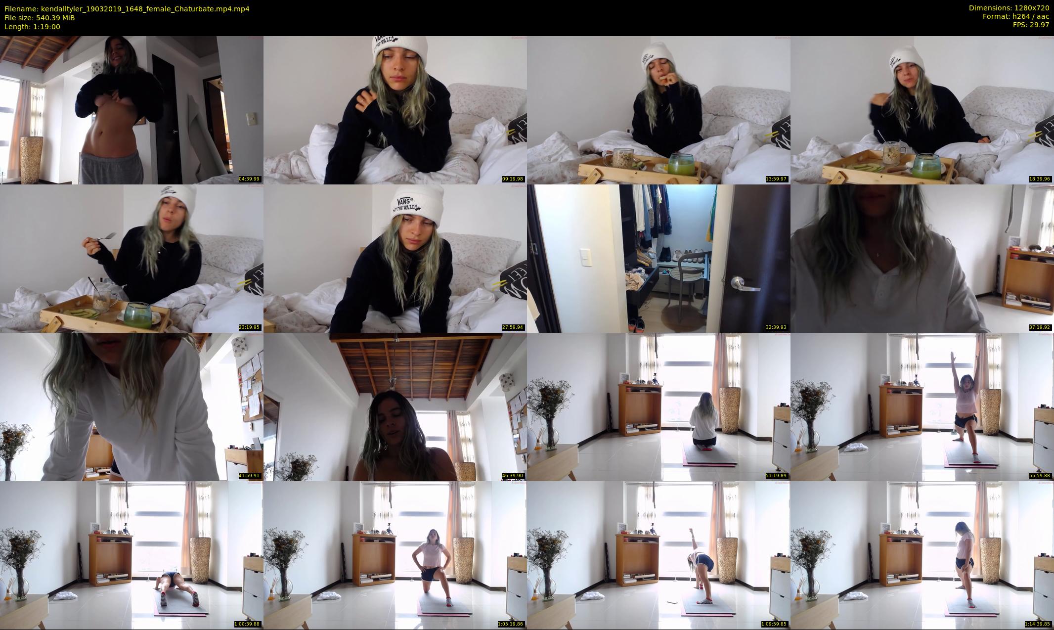 kendalltyler — 79 minute Chaturbate female cam show recording, 720p, Mar 19, 2019
