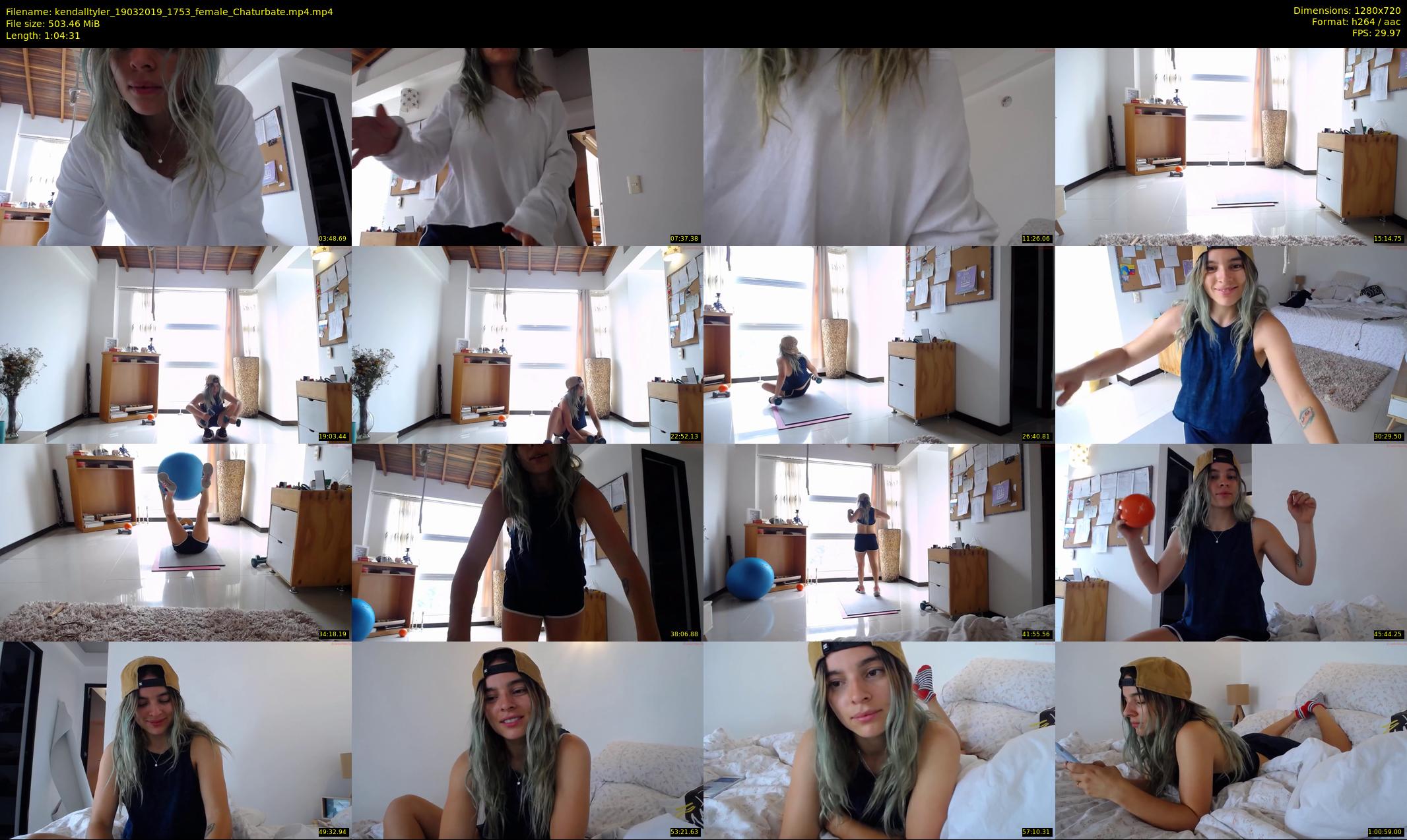 kendalltyler — 65 minute Chaturbate female cam show recording, 720p, Mar 19, 2019