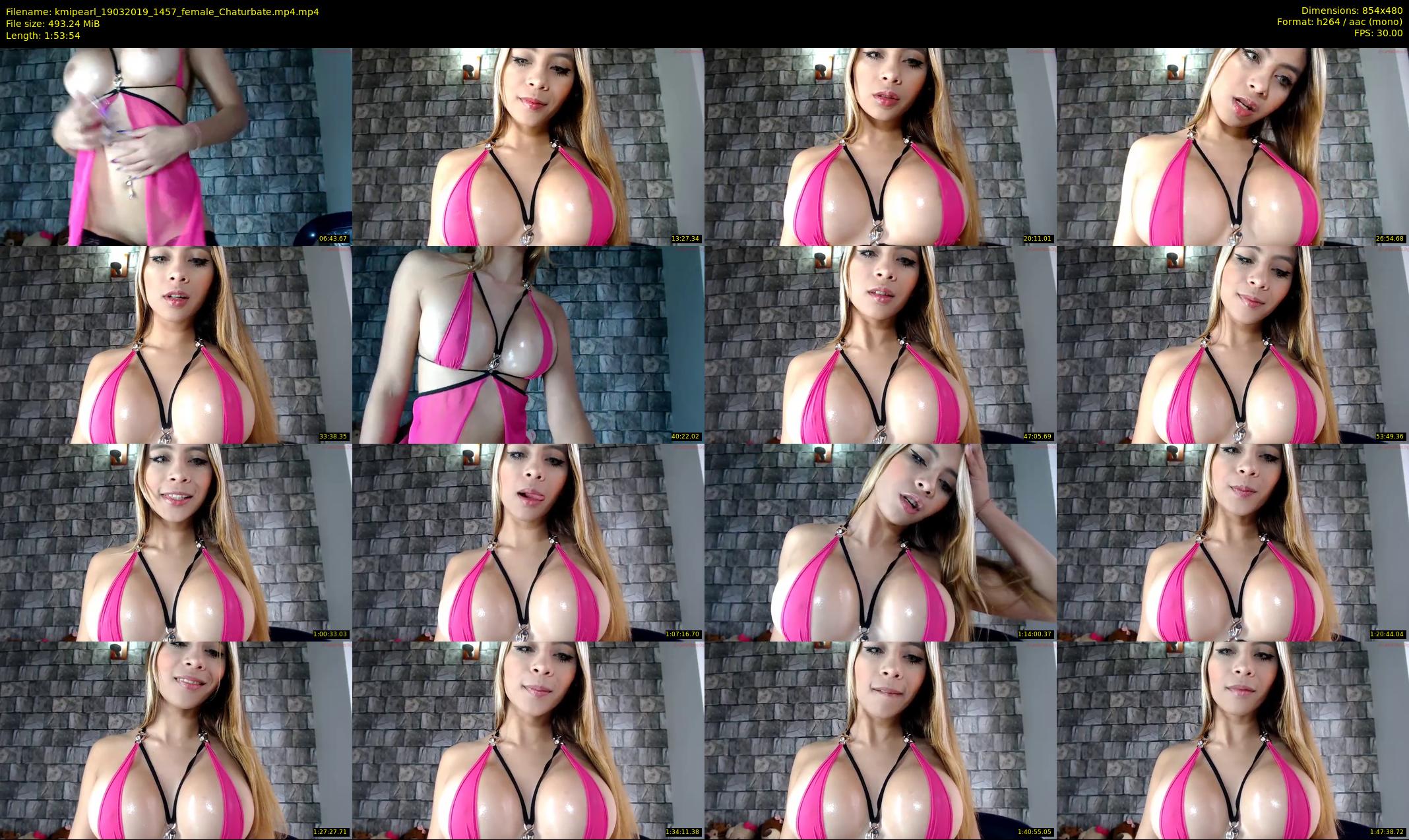 kmipearl — 114 minute Chaturbate female cam show recording, 480p, Mar 19, 2019