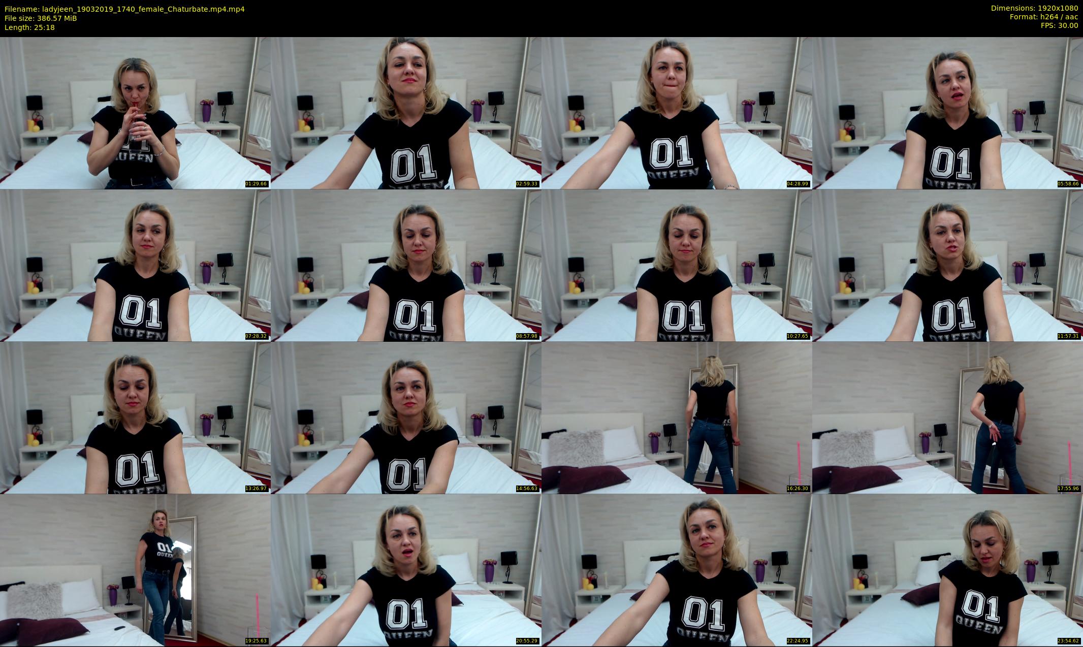 ladyjeen — 26 minute Chaturbate female cam show recording, 1080p, Mar 19, 2019