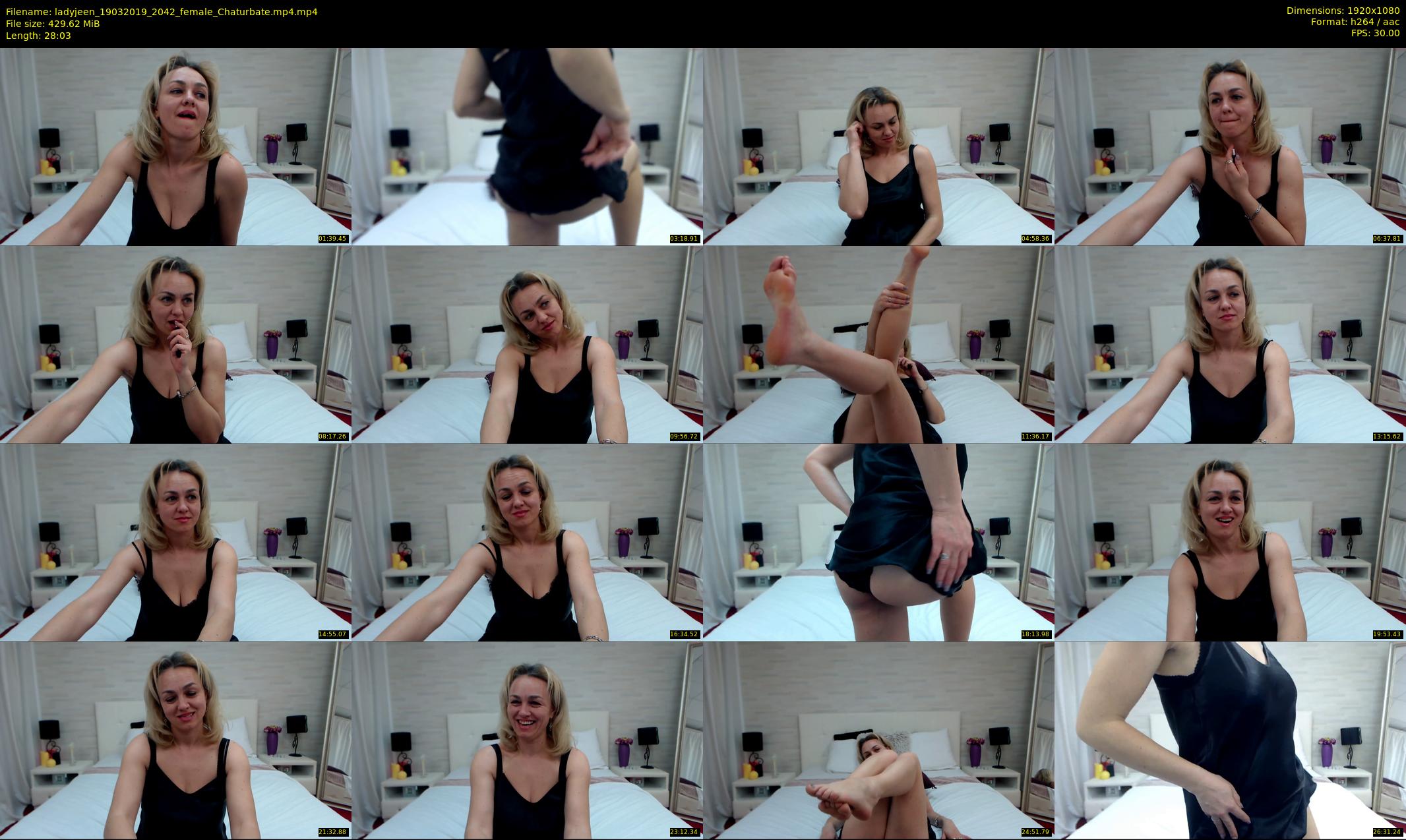 ladyjeen — 29 minute Chaturbate female cam show recording, 1080p, Mar 19, 2019