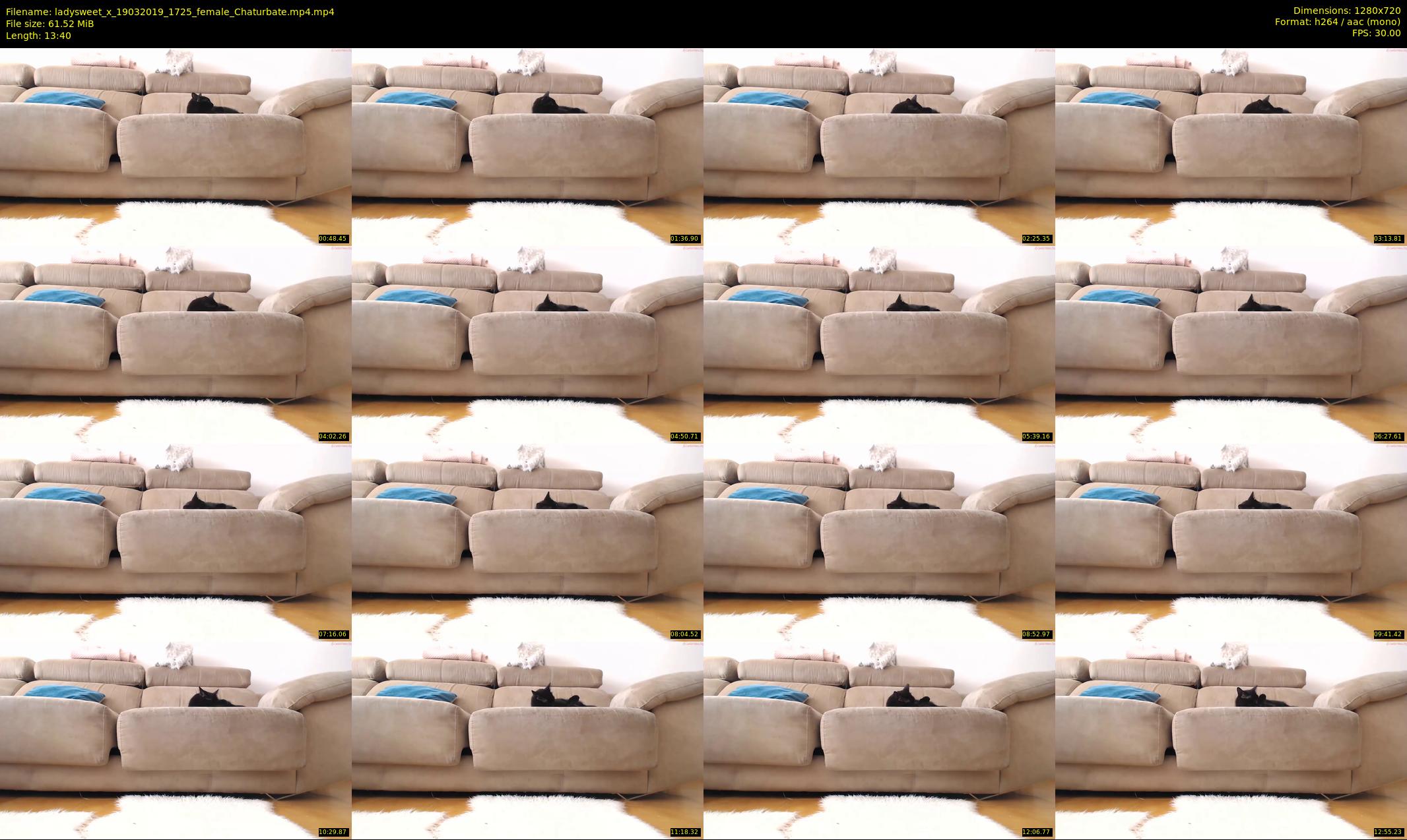 ladysweet_x — 14 minute Chaturbate female cam show recording, 720p, Mar 19, 2019