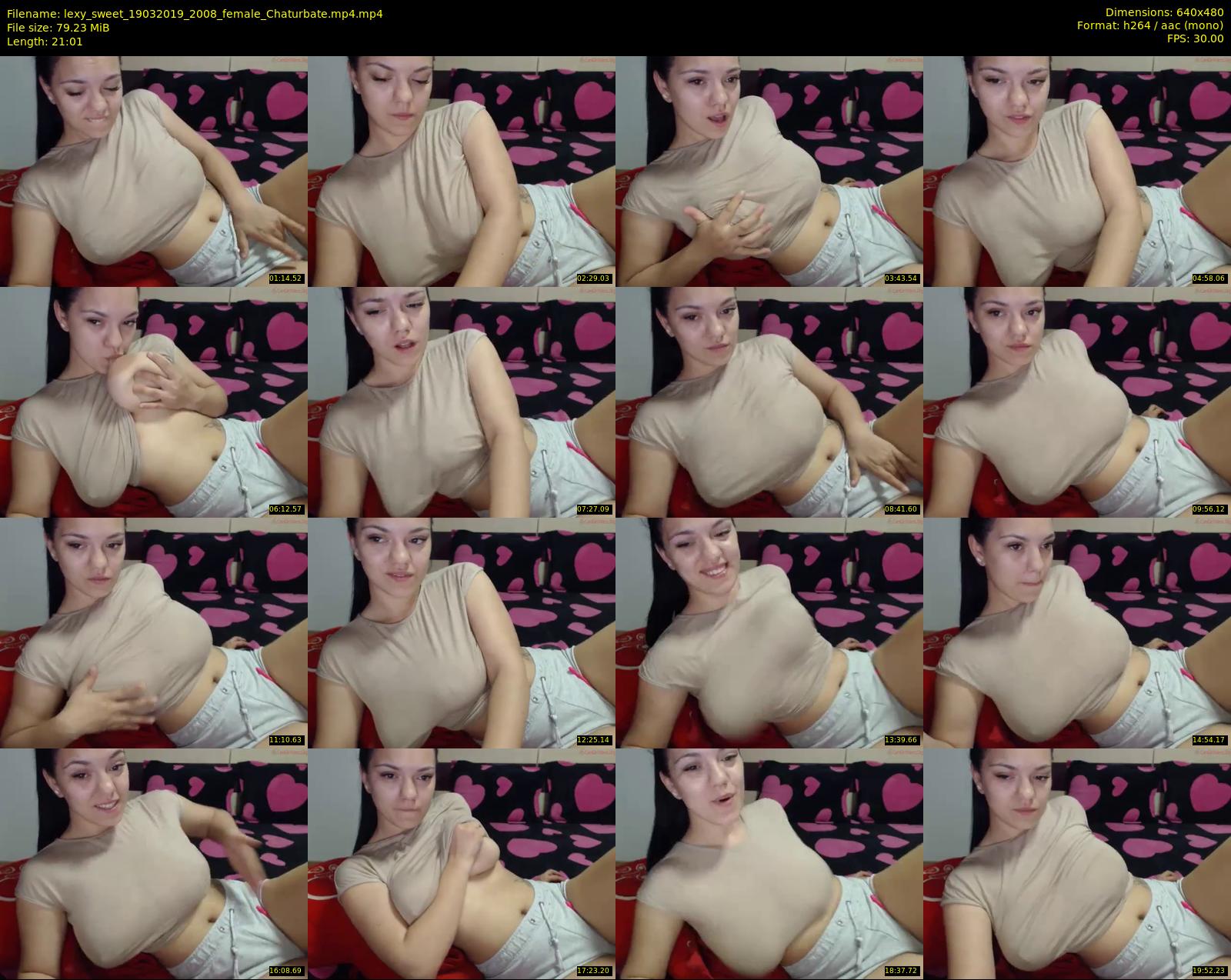 lexy_sweet — 22 minute Chaturbate female cam show recording, 480p, Mar 19, 2019