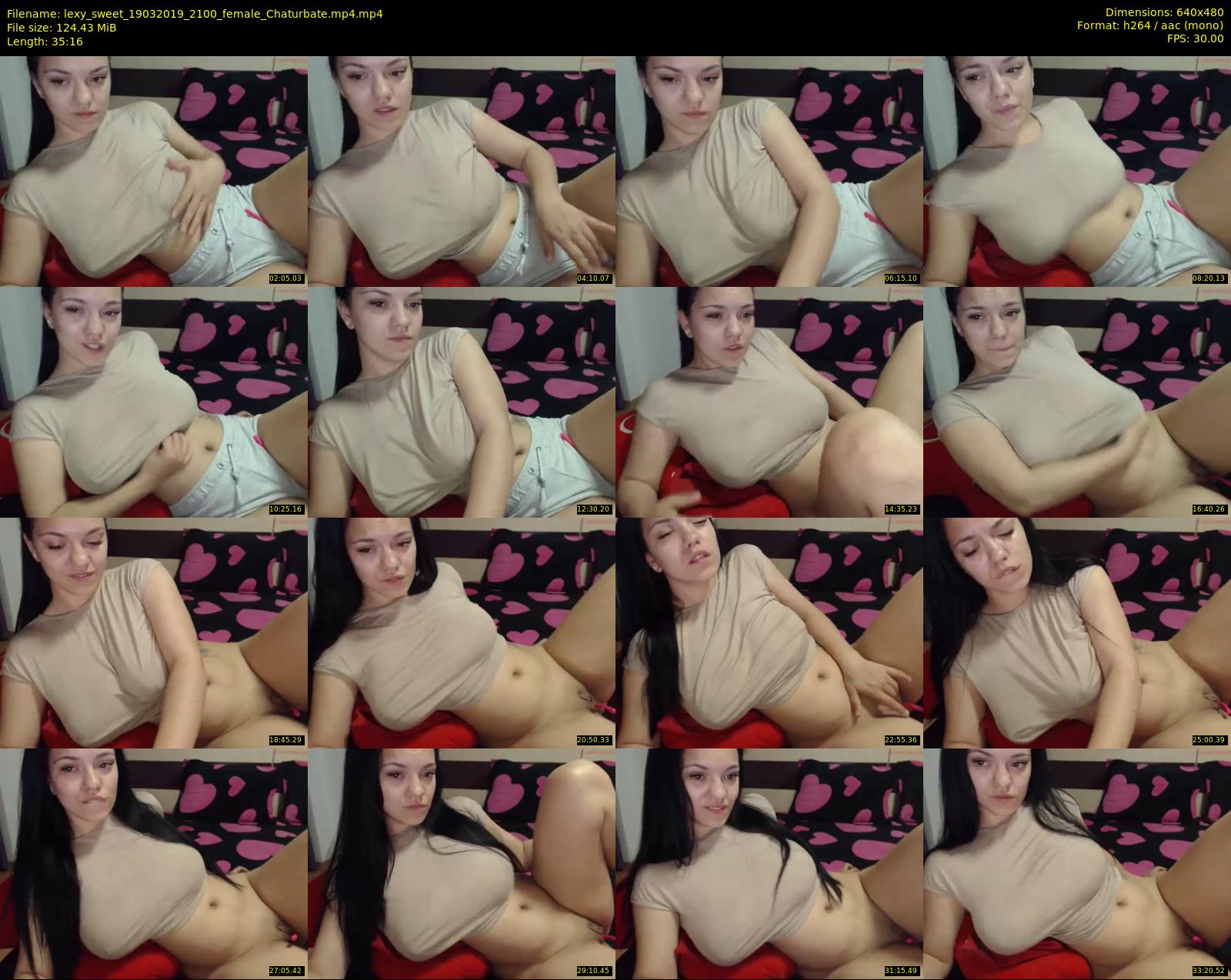lexy_sweet — 36 minute Chaturbate female cam show recording, 480p, Mar 19, 2019
