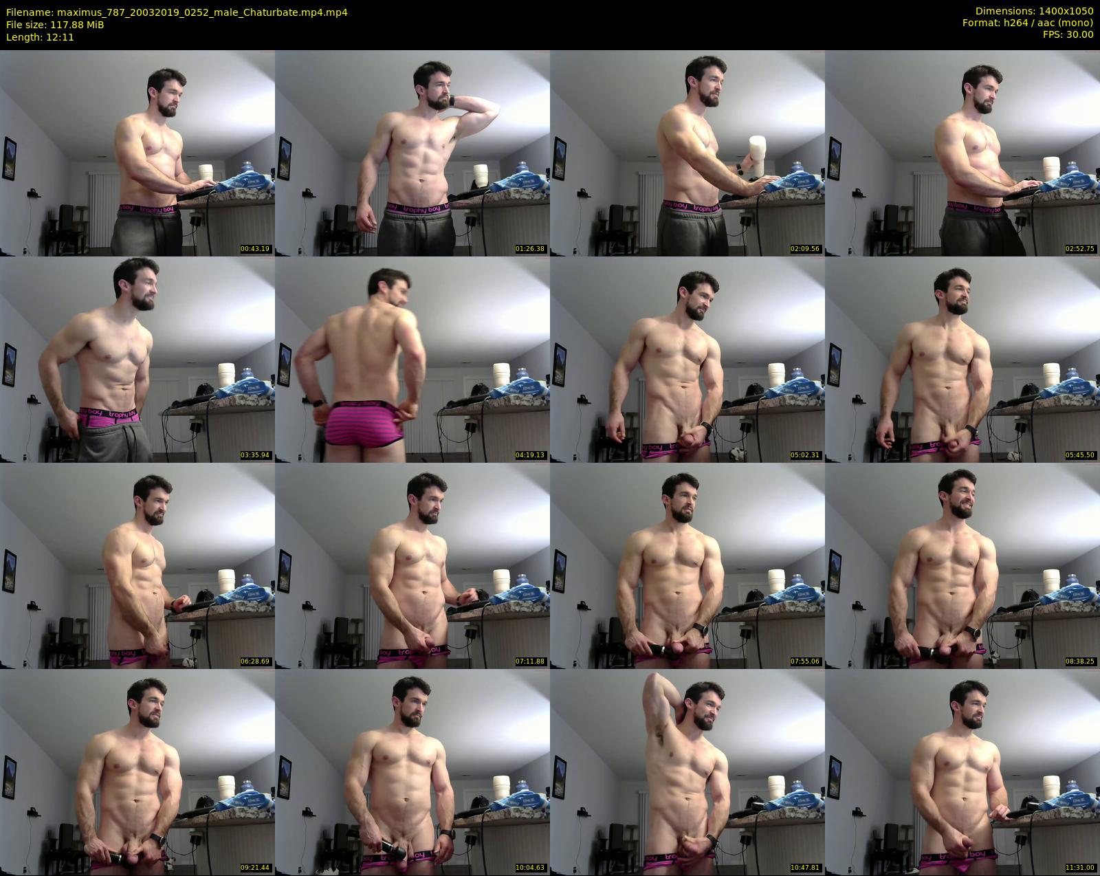maximus_787 — 13 minute Chaturbate male cam show recording, 720p, Mar 20, 2019