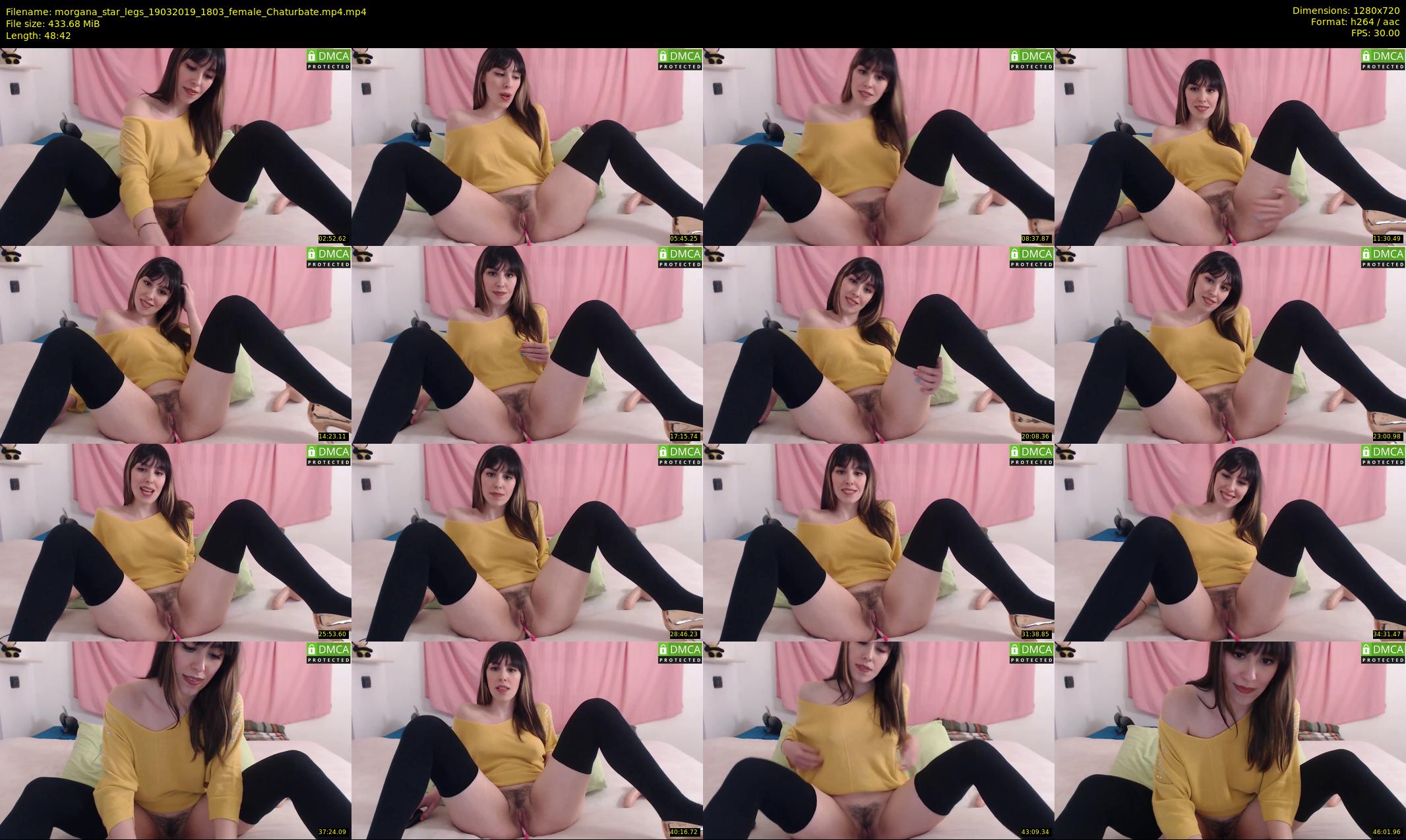 morgana_star_legs — 49 minute Chaturbate female cam show recording, 720p, Mar 19, 2019